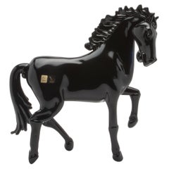 Hand Blown Murano Horse Sculpture