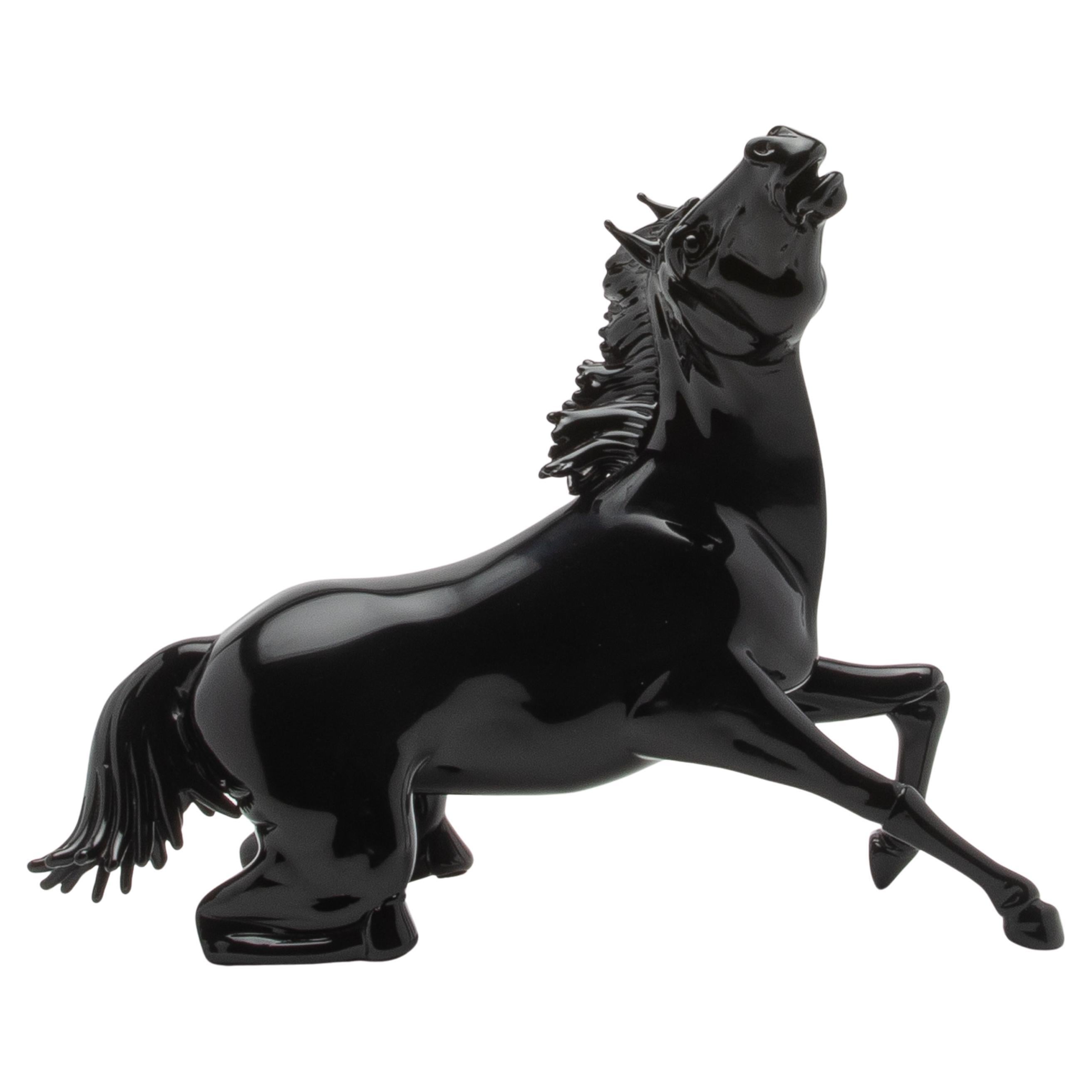 Hand Blown Murano Horse Sculpture