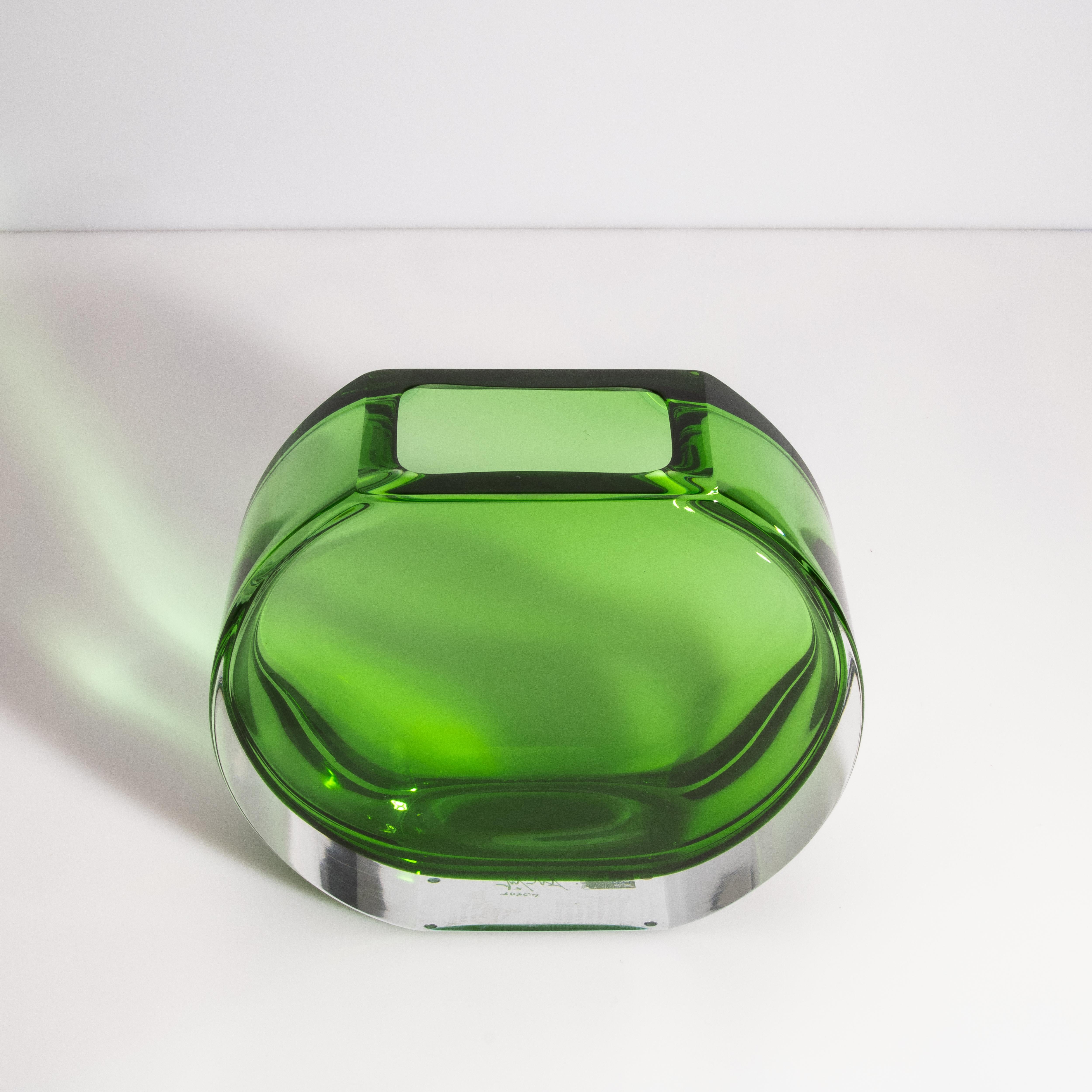 Italiano Vaso di Murano soffiato a mano in Greene & Greene in vendita