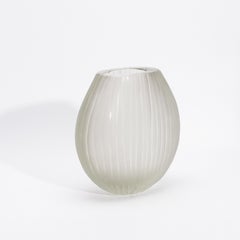 Hand-Blown Murano Suprime Vase in Citrine Large