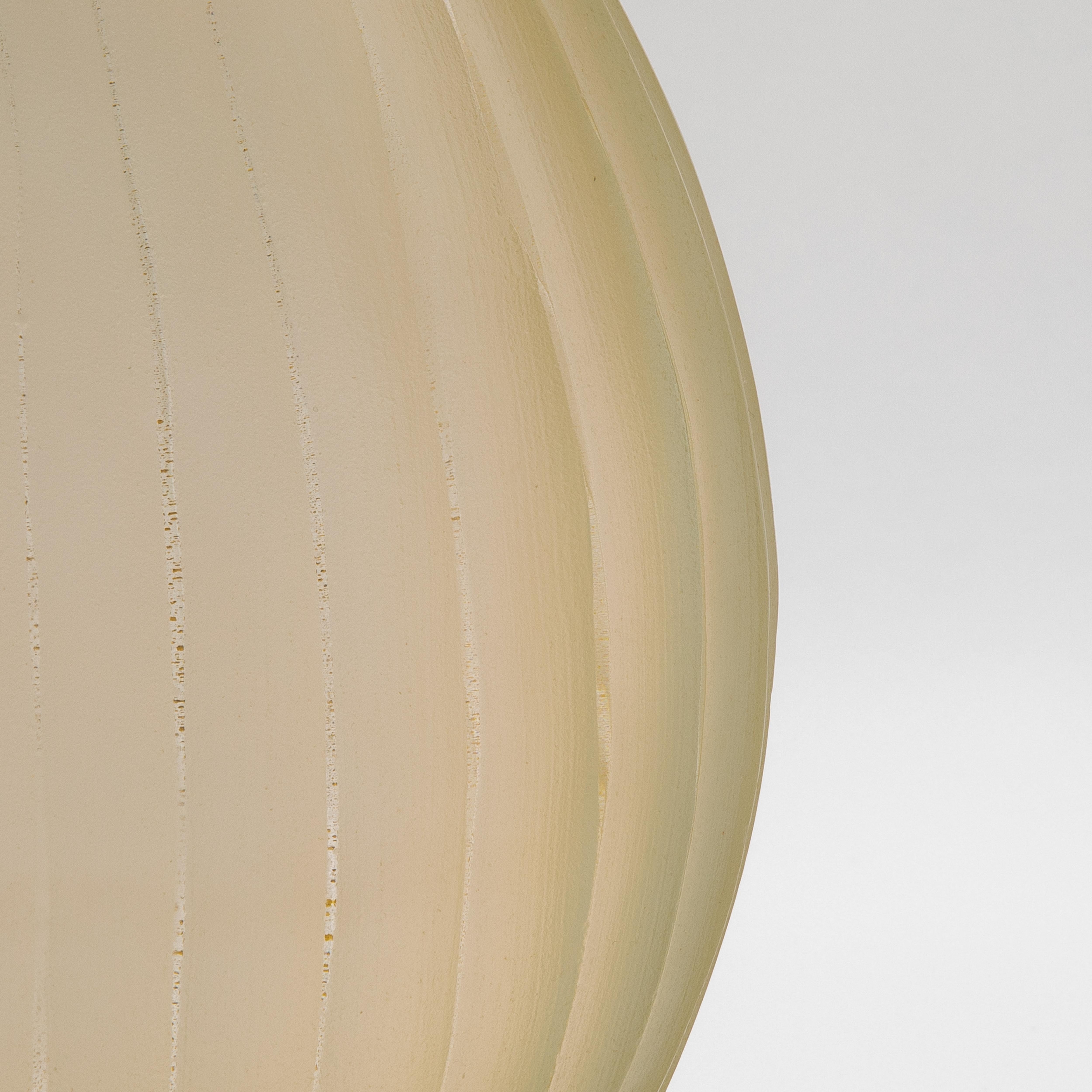 Vetro di Murano Vaso supremo di Murano soffiato a mano, trasparente e con riflessi d'oro a 24 carati, grande in vendita