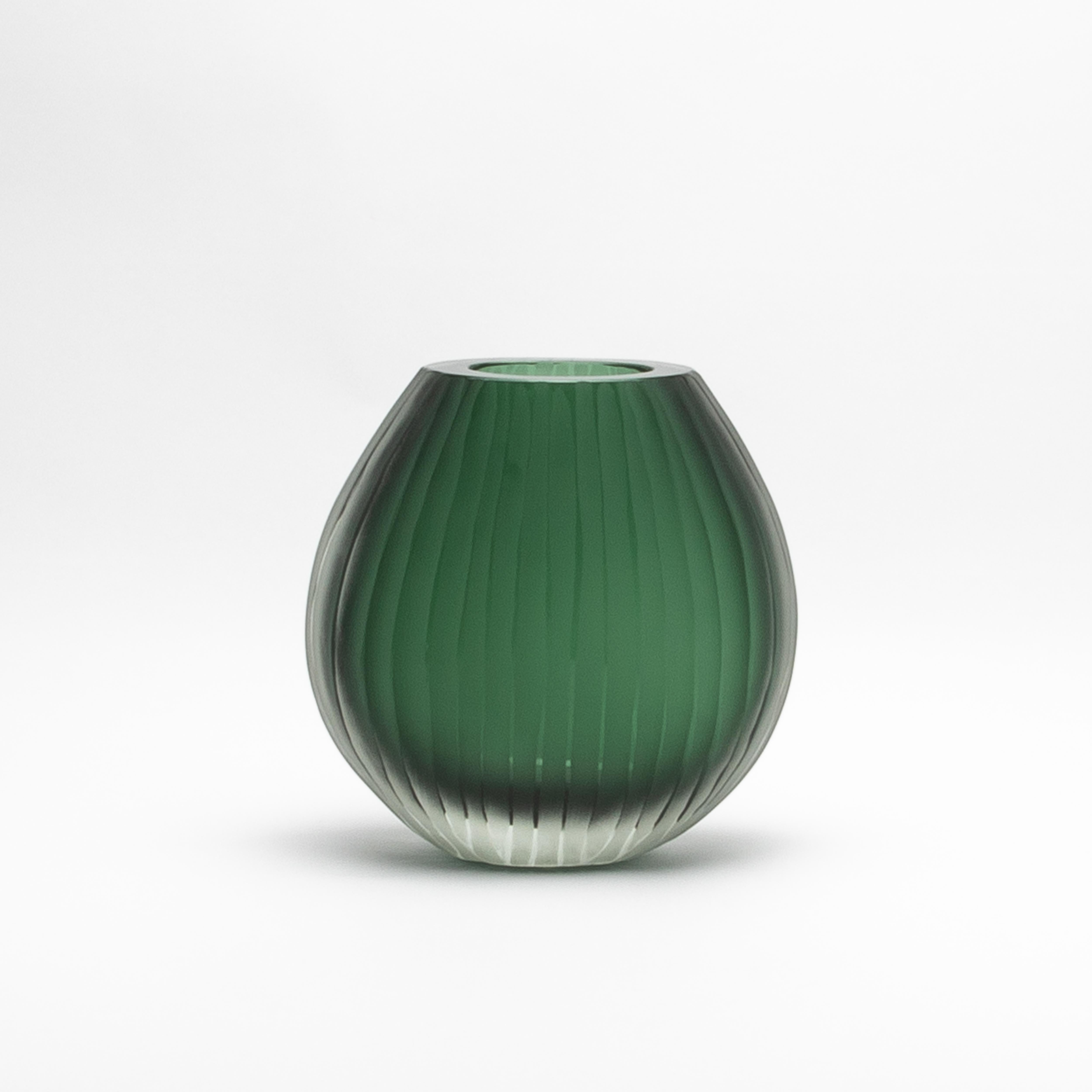 Italiano Vaso Supreme di Murano soffiato a mano in Greene & Greene Grande in vendita