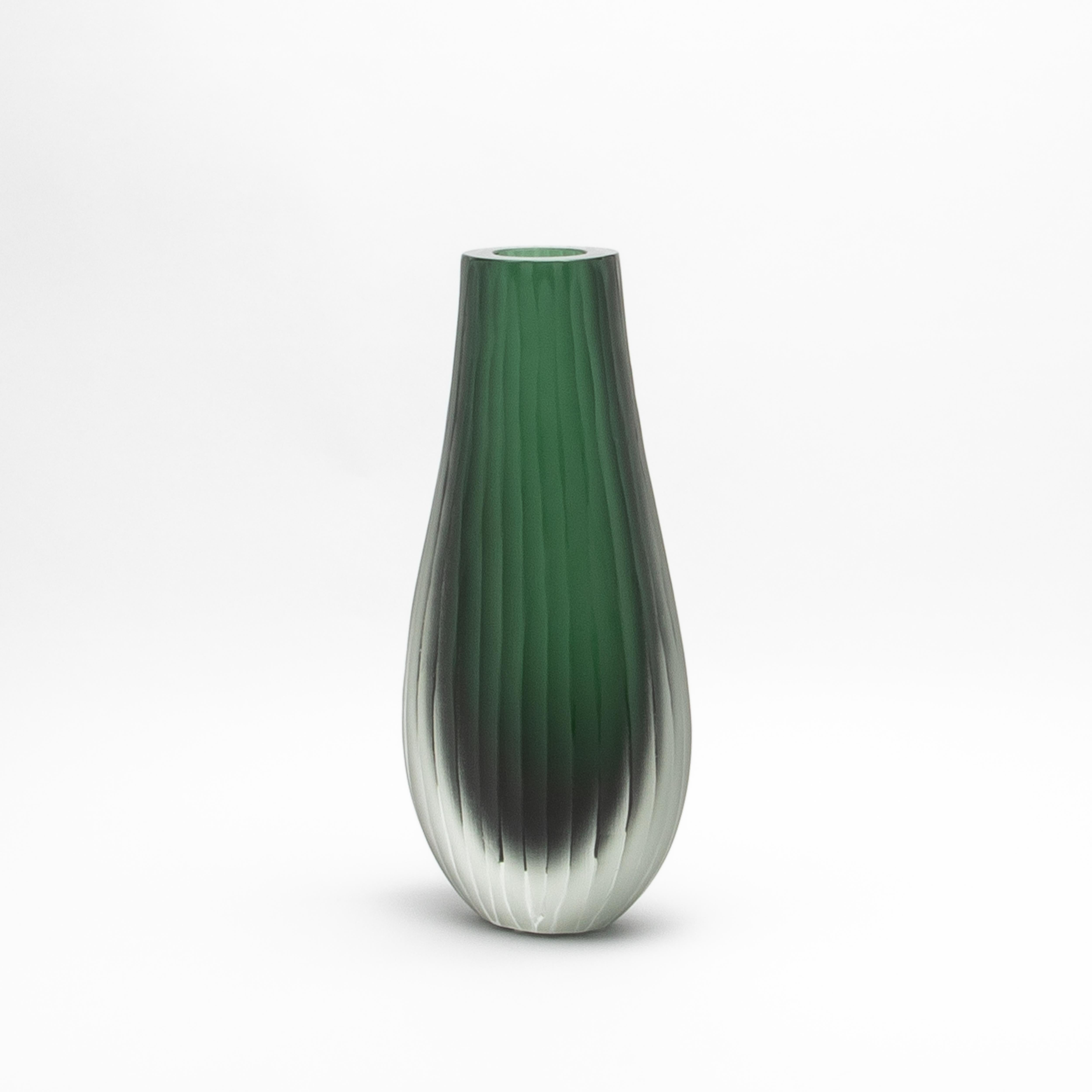 Italiano Vaso supremo di Murano soffiato a mano in Greene & Greene Alto in vendita
