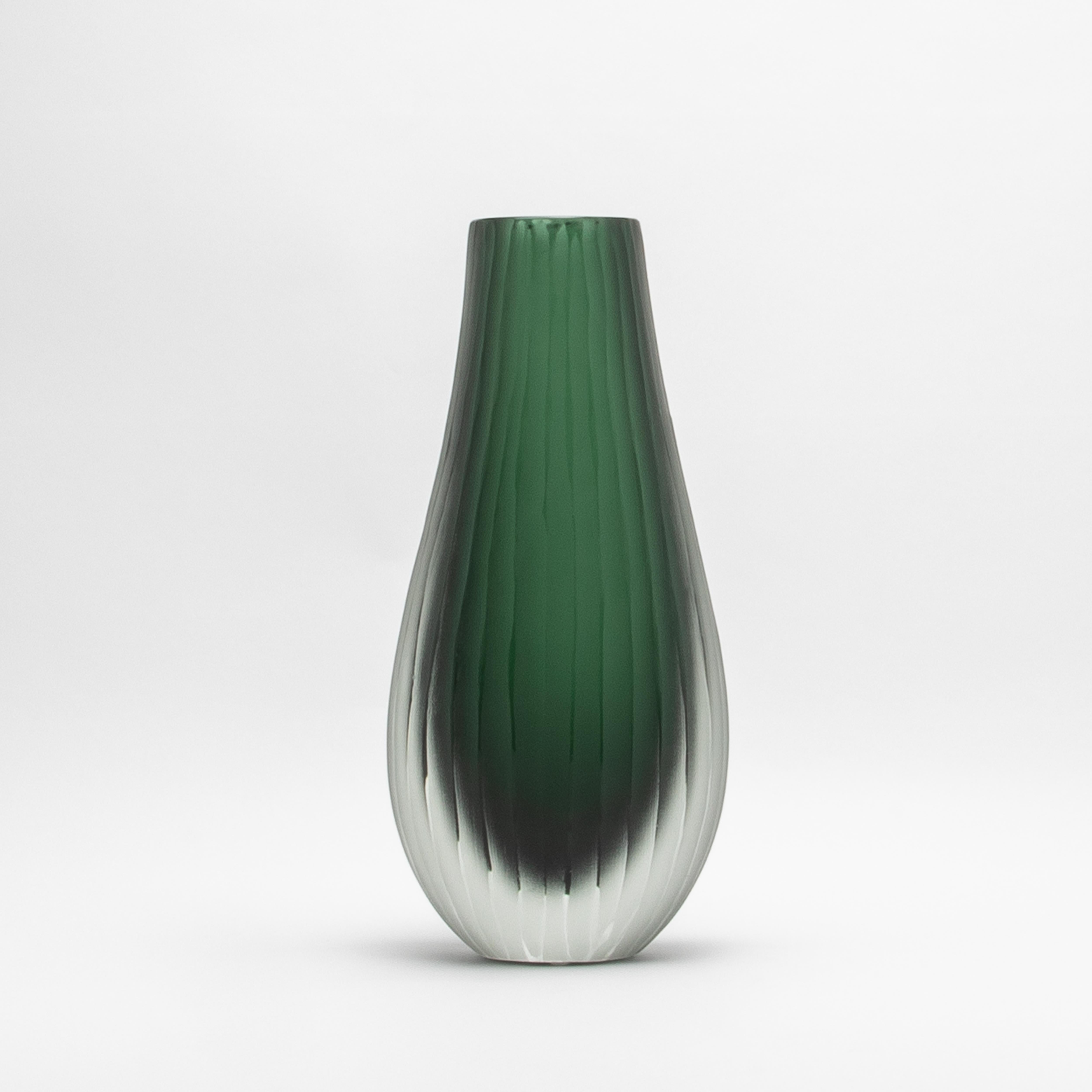 Fatto a mano Vaso supremo di Murano soffiato a mano in Greene & Greene Alto in vendita