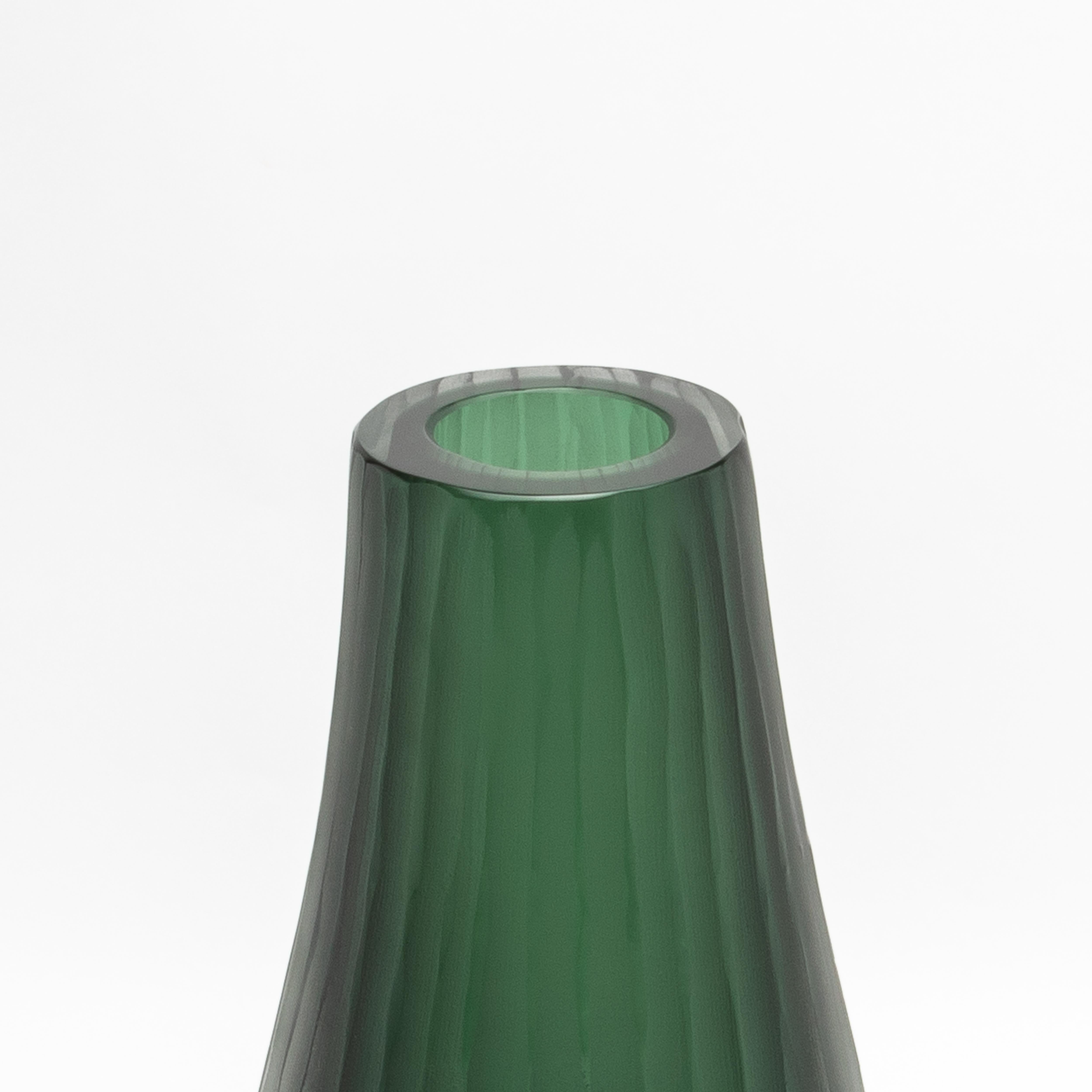 XXI secolo e contemporaneo Vaso supremo di Murano soffiato a mano in Greene & Greene Alto in vendita