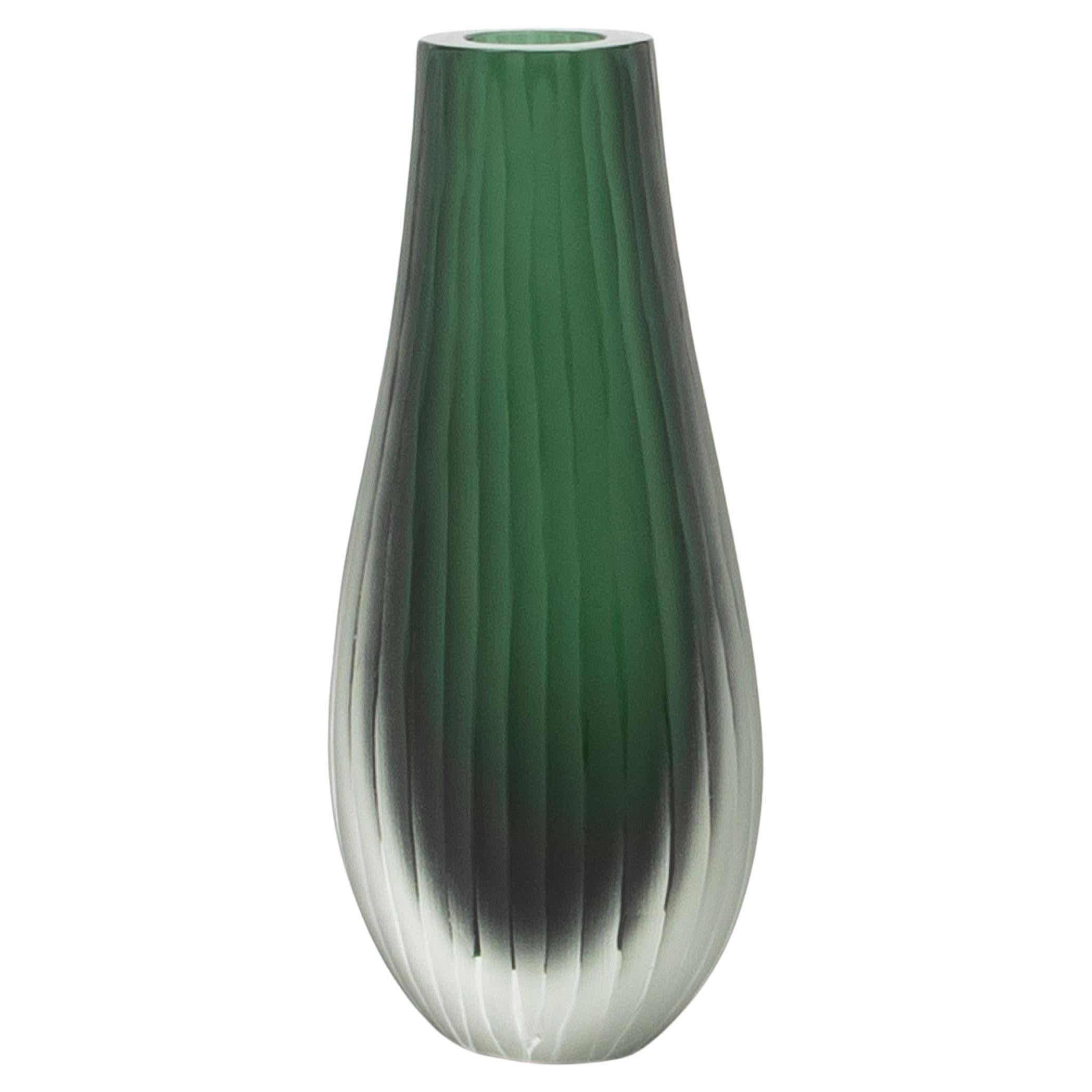 Vaso supremo di Murano soffiato a mano in Greene & Greene Alto in vendita