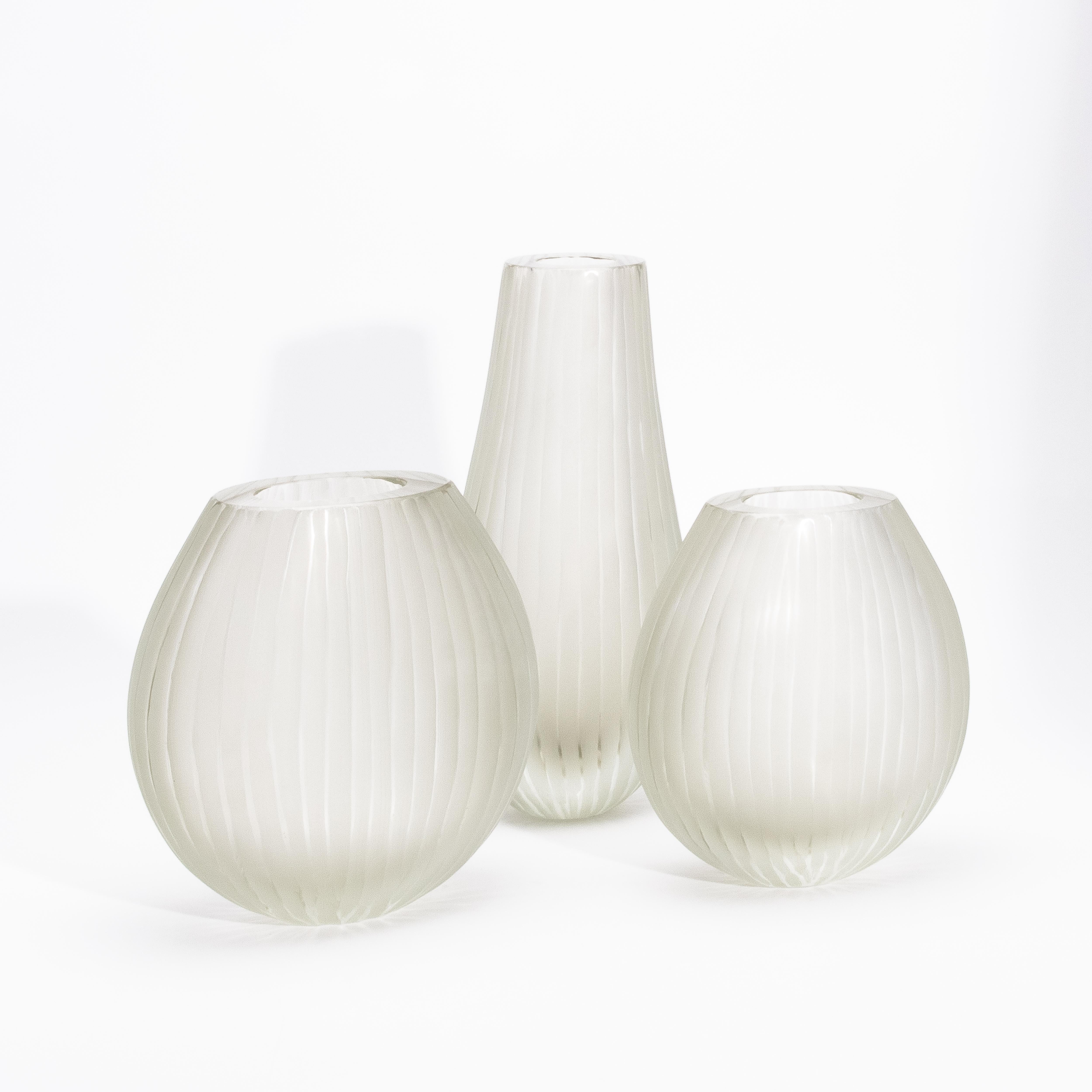 Vaso Surpime di Murano soffiato a mano in Citrino Grande in vendita 4