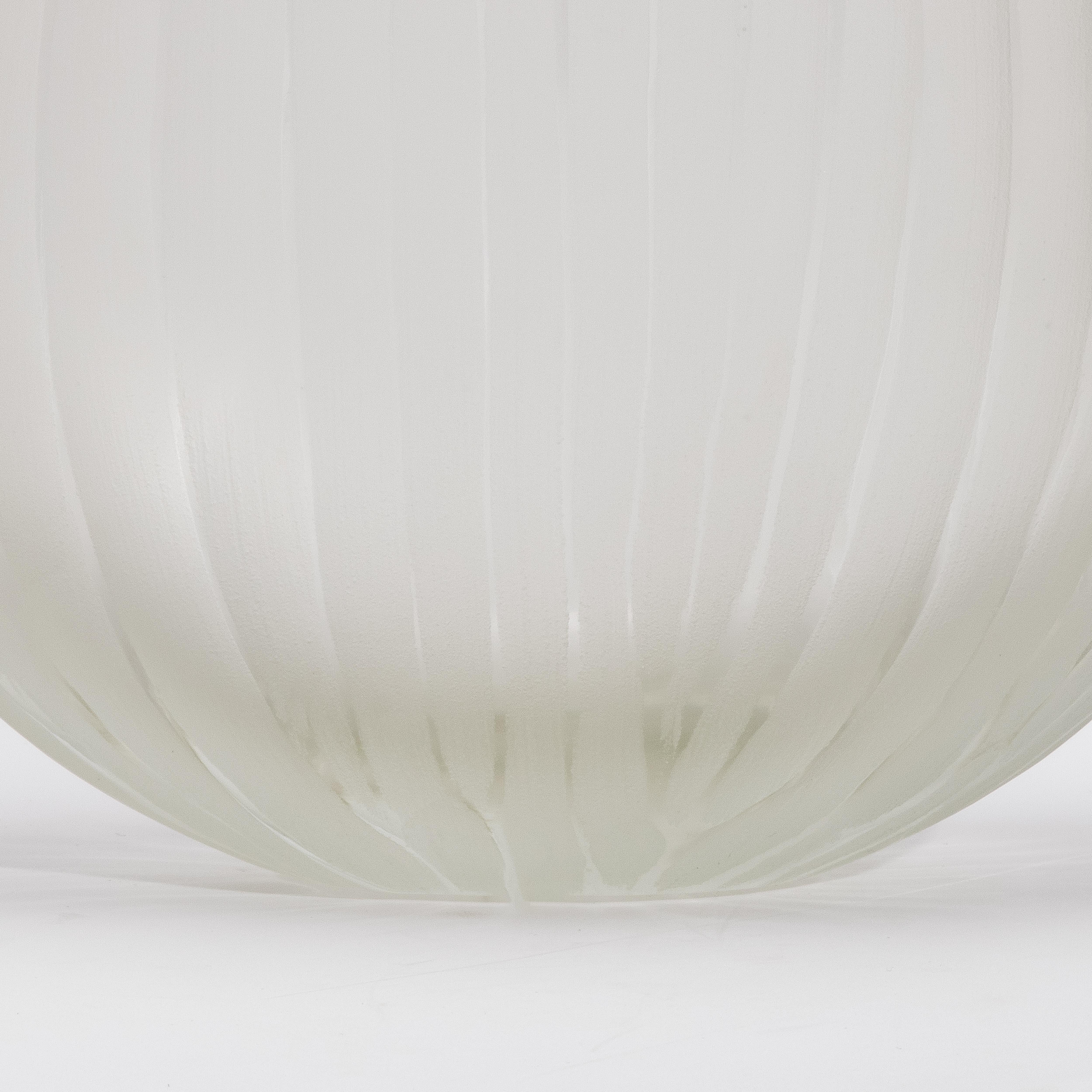 Vetro di Murano Vaso Surpime di Murano soffiato a mano in Citrino Grande in vendita