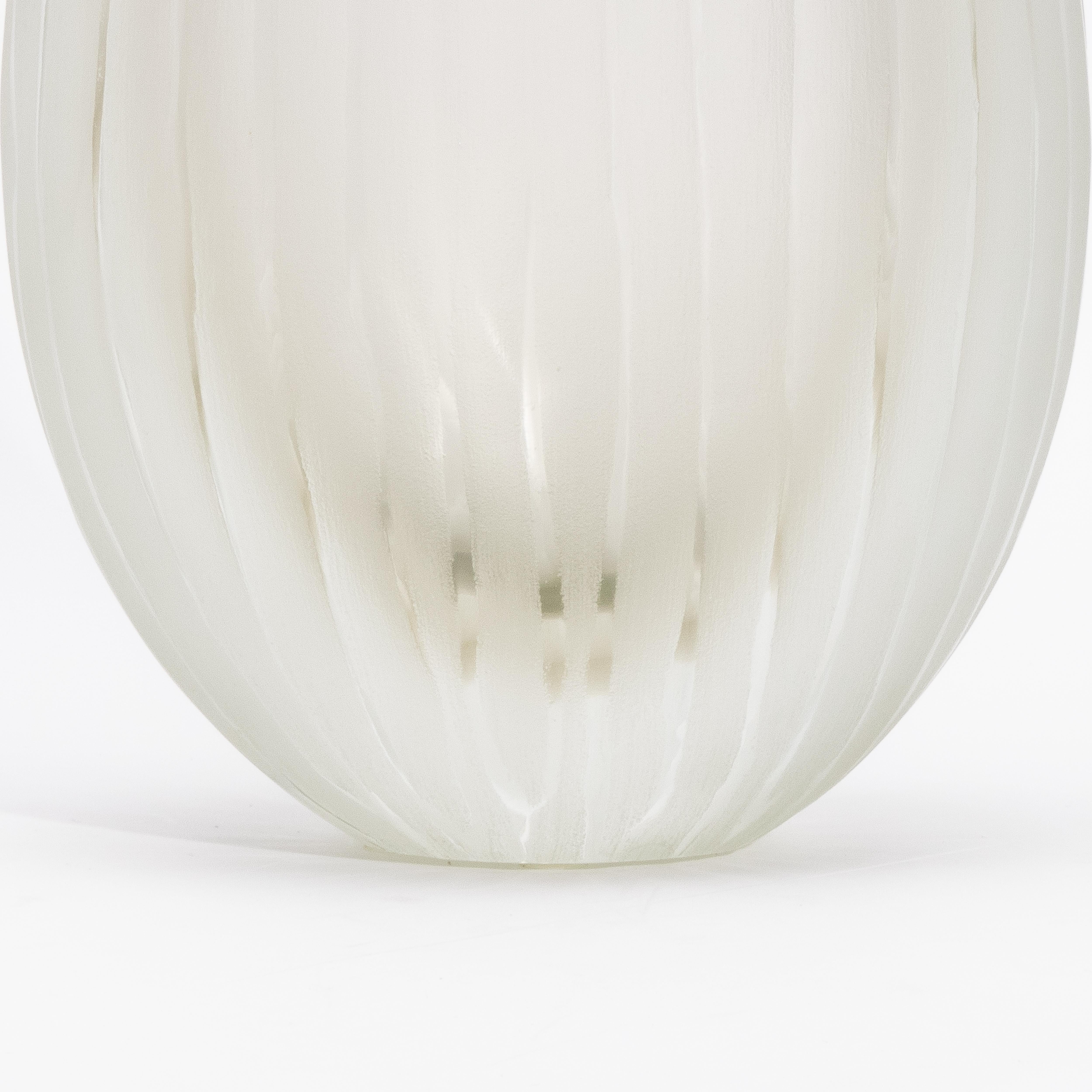 Vetro di Murano Vaso Surpime di Murano soffiato a mano in Citrino Alto in vendita