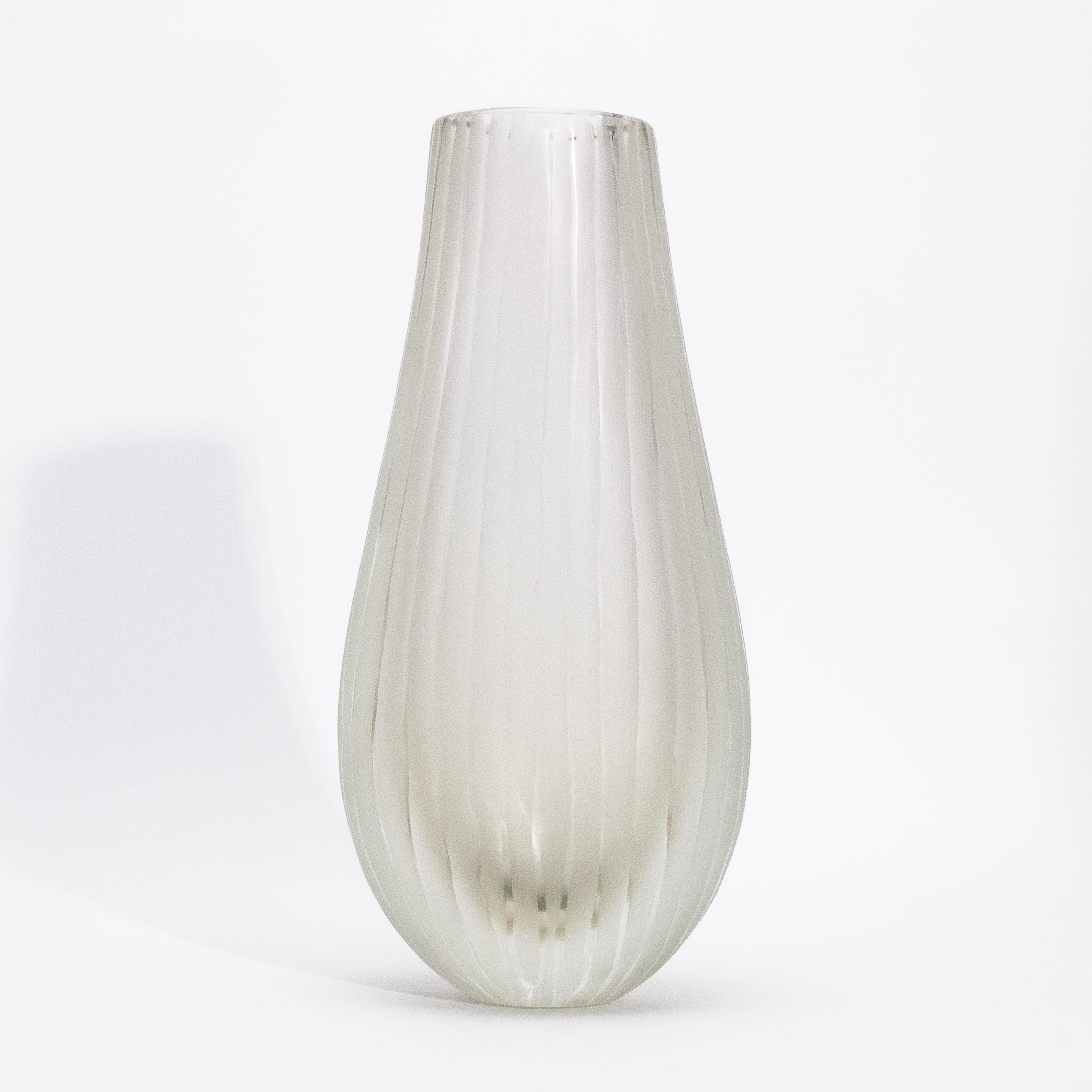 Vaso Surpime di Murano soffiato a mano in Citrino Alto in vendita 1