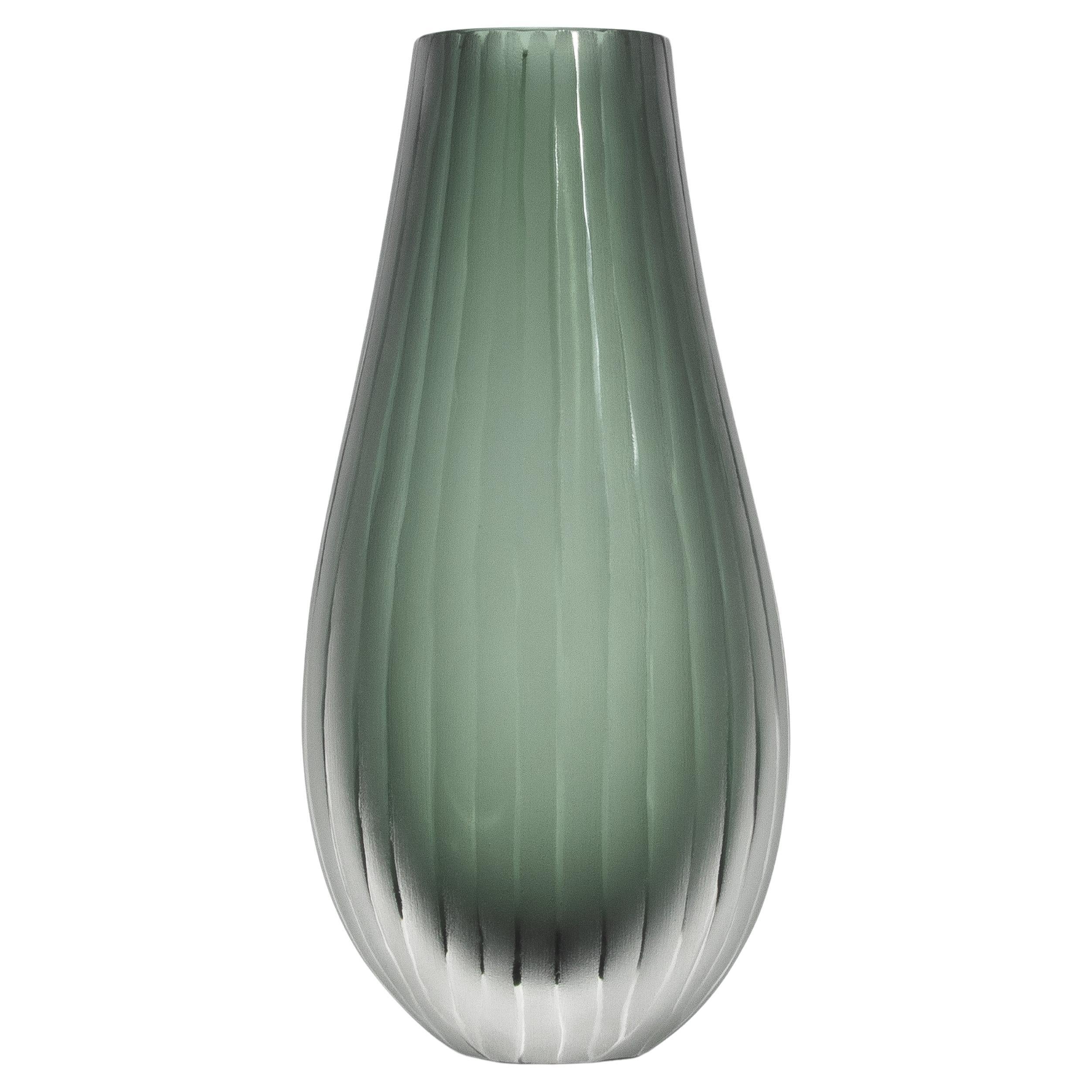 Vaso Surpime di Murano soffiato a mano in Greene & Greene