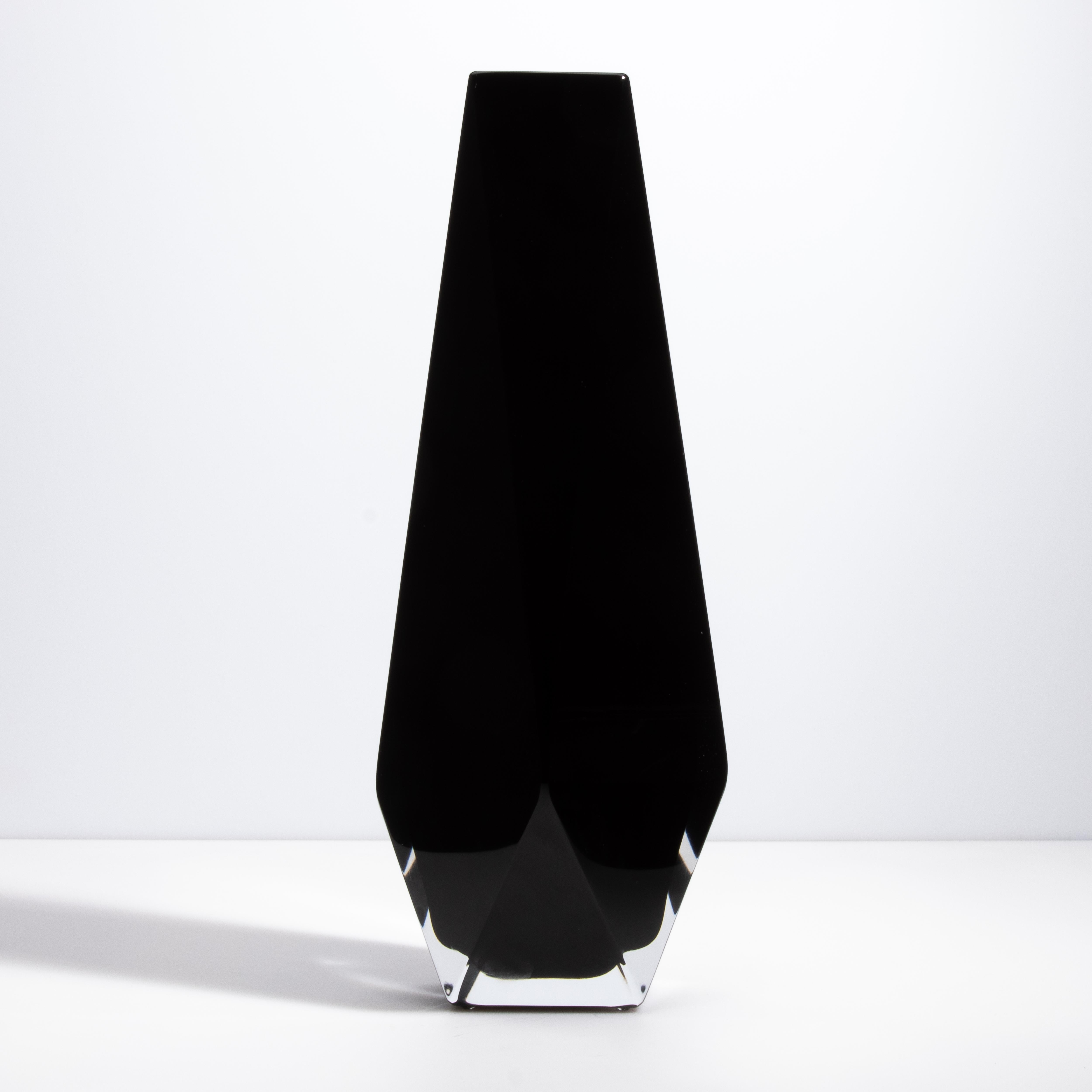 Vaso di Murano soffiato a mano Goccia in Onice Nera Grande In condizioni Nuovo in vendita a West Hollywood, CA