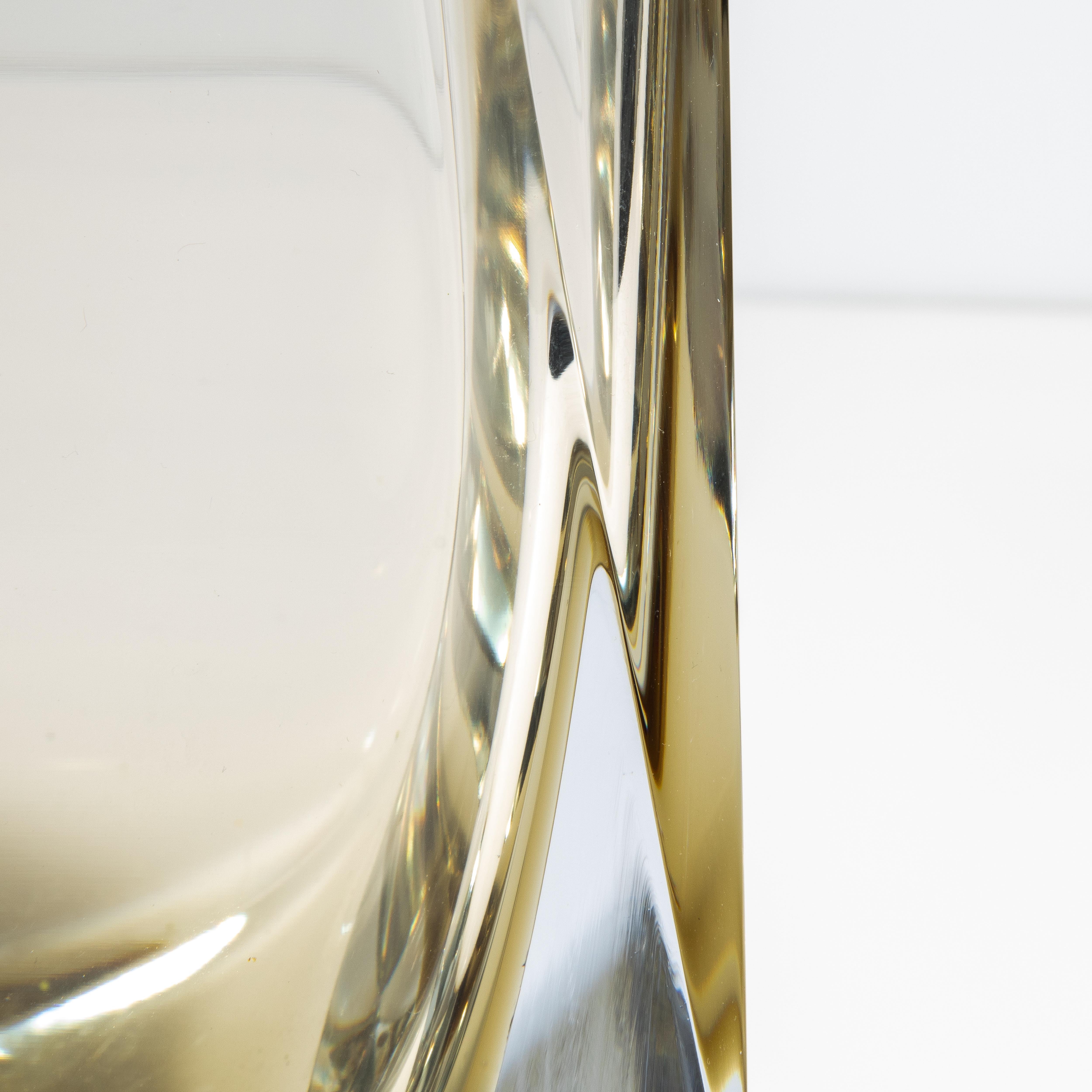 Vaso di Murano soffiato a mano Goccia in Oliver Alto in vendita 2