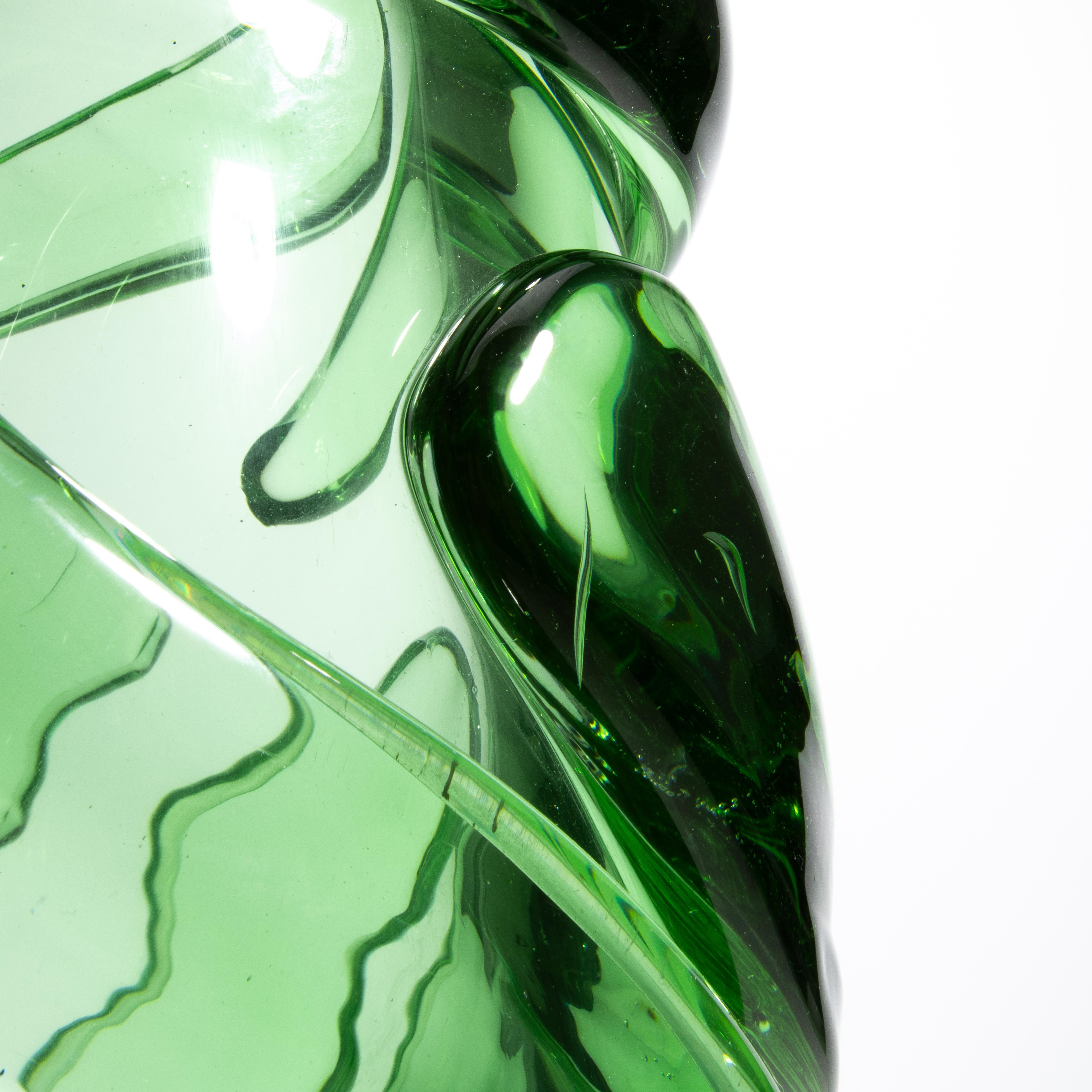 Vaso di Murano soffiato a mano Gomitolo in Greene & Greene Extra Alto in vendita 1