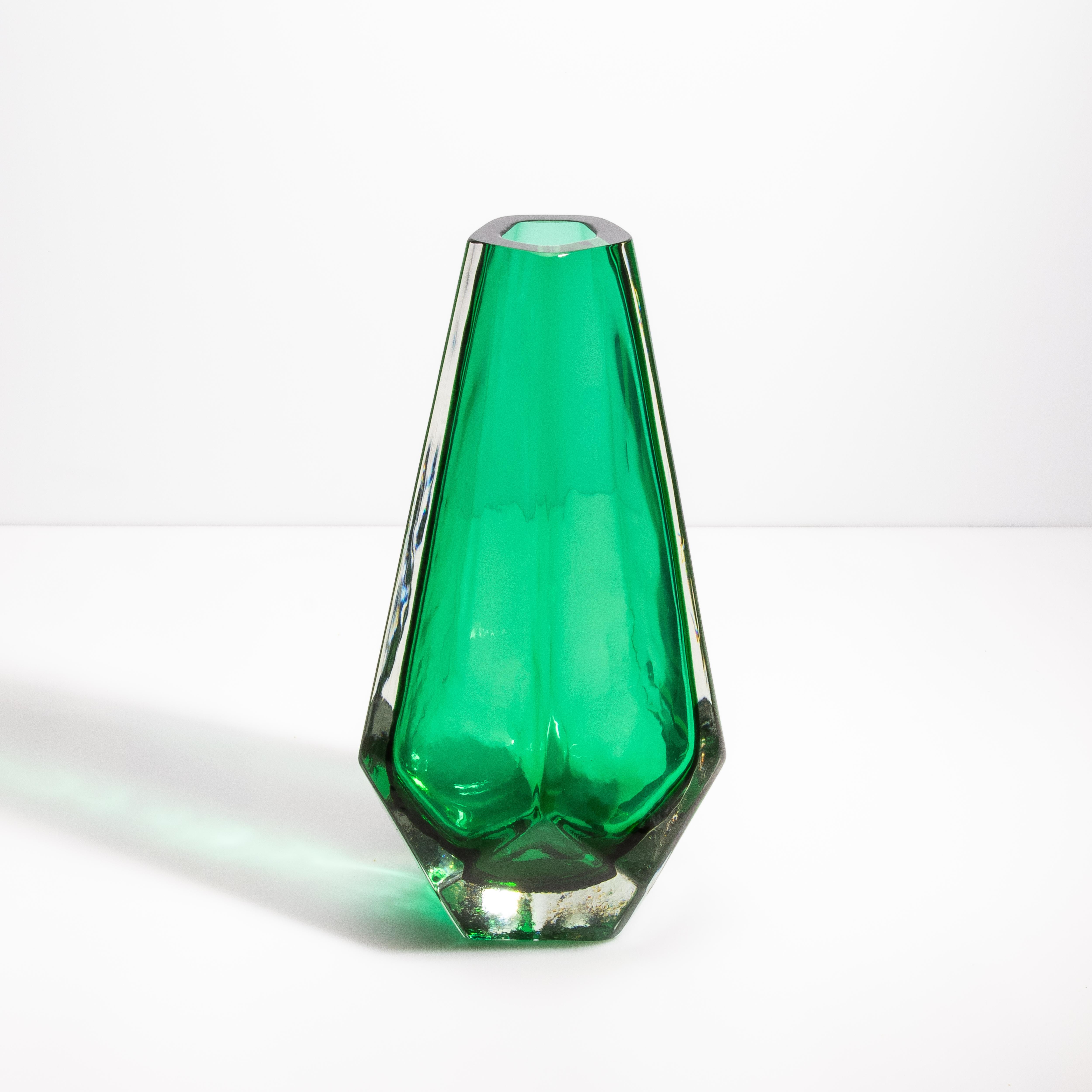 XXI secolo e contemporaneo Vaso di Murano soffiato a mano in Greene & Greene in vendita