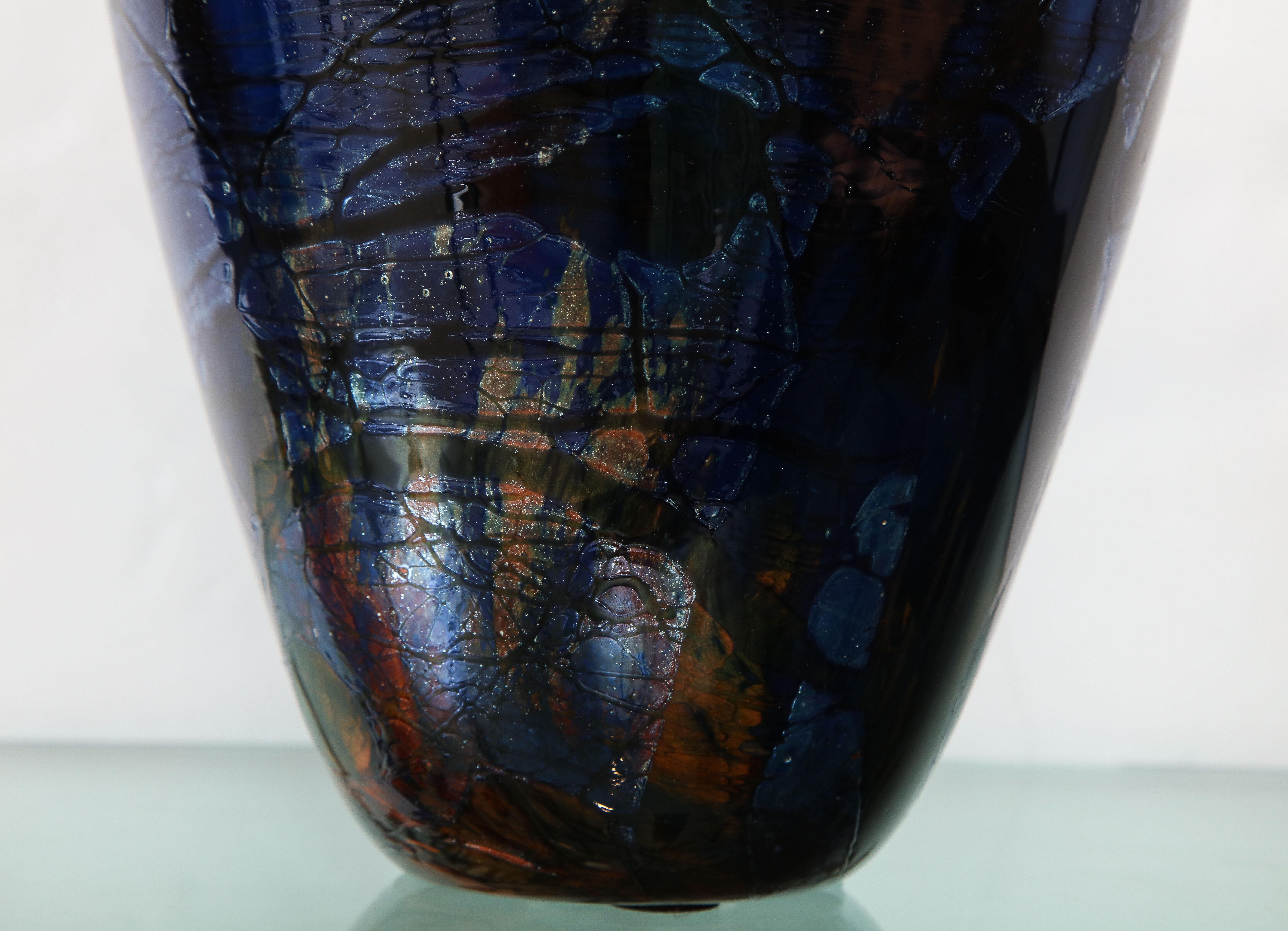 Americano Vaso soffiato a mano di Chris Ross in vendita
