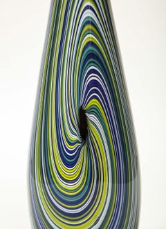 Hand-Blown Vase by Mario Ticco for VeArt