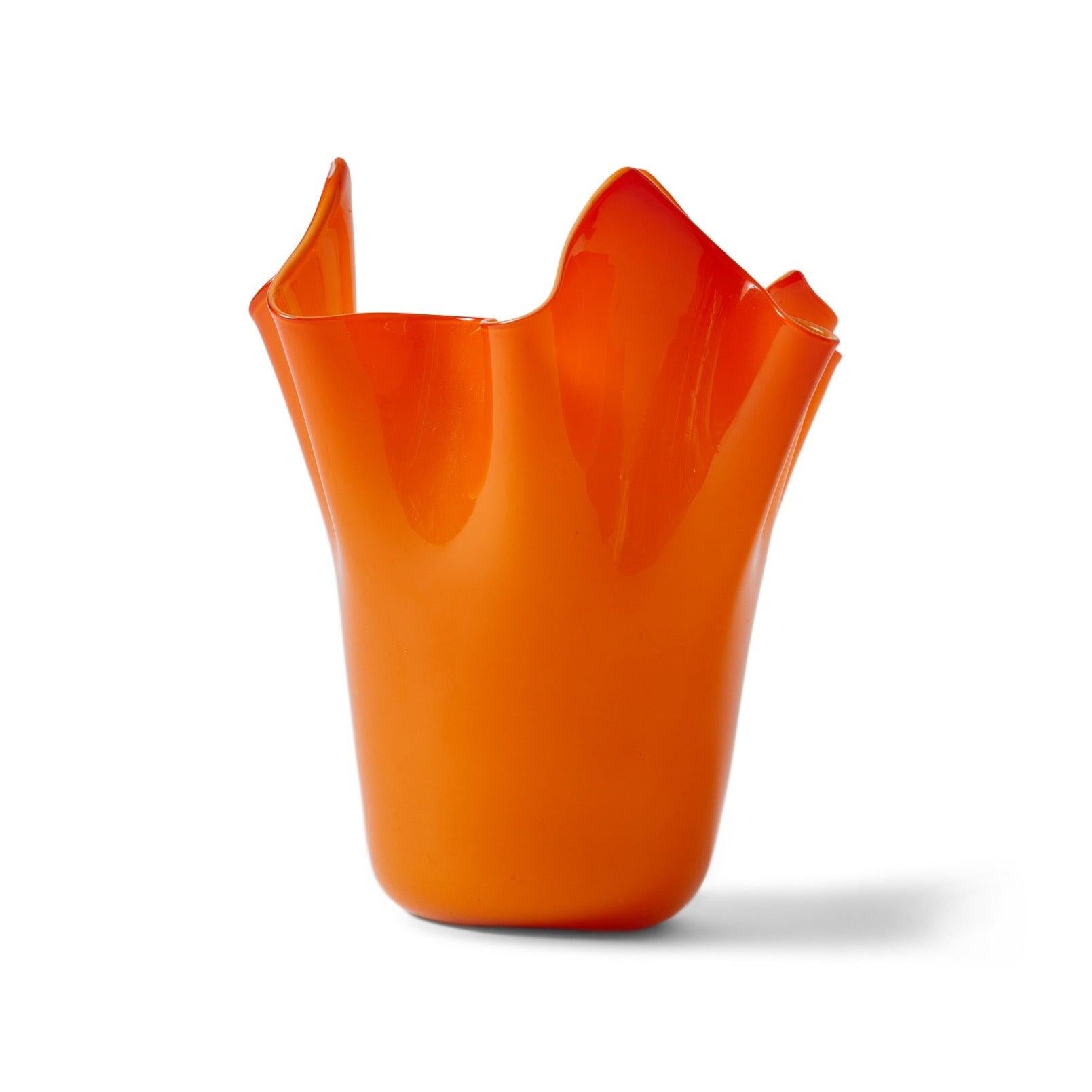 Italiano Vaso soffiato a mano di Venini in vendita