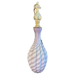 Lampe pendante en forme de tourbillon, soufflée à la main, Murano, vintage, violet