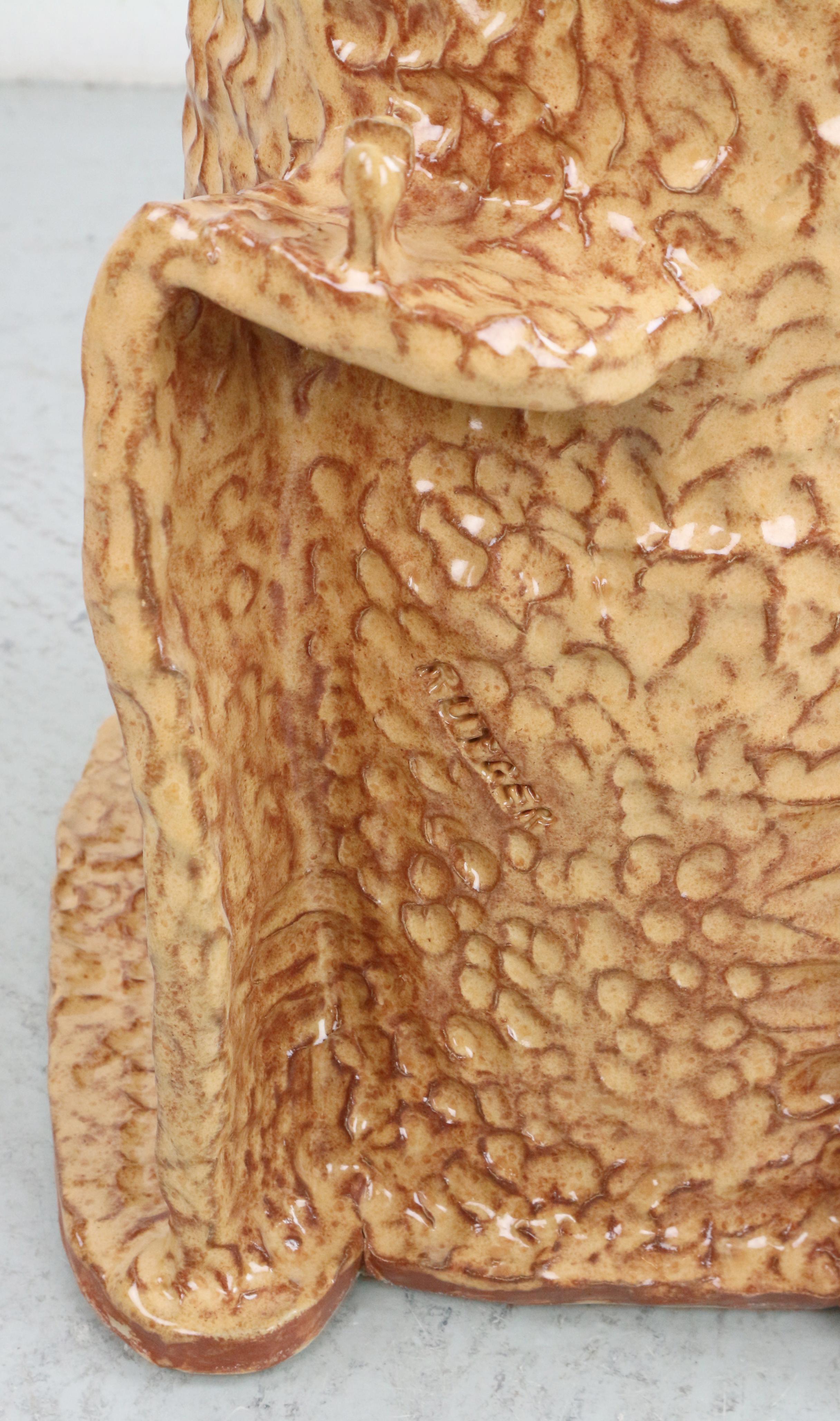 handgefertigte glasierte Keramik-Pflanzgefäße im Zustand „Neu“ im Angebot in The Hague, NL