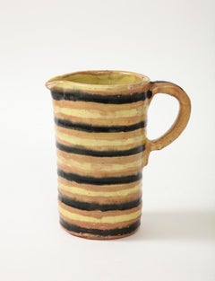 Hand-Built and Glazed Pitcher by Anne Dangar, France, c. 1945