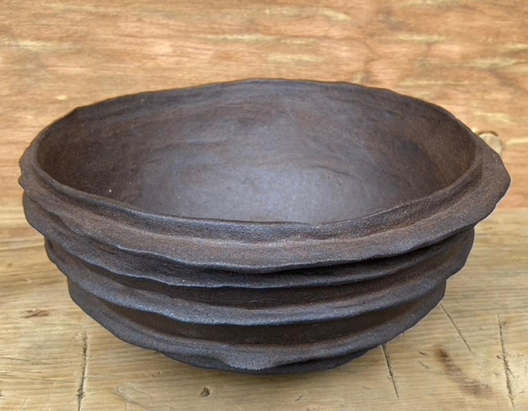 Hand Built Ceramic Planter or Bowl For Sale at 1stDibs