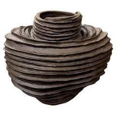 Hand Built Ceramic Planter or Vase