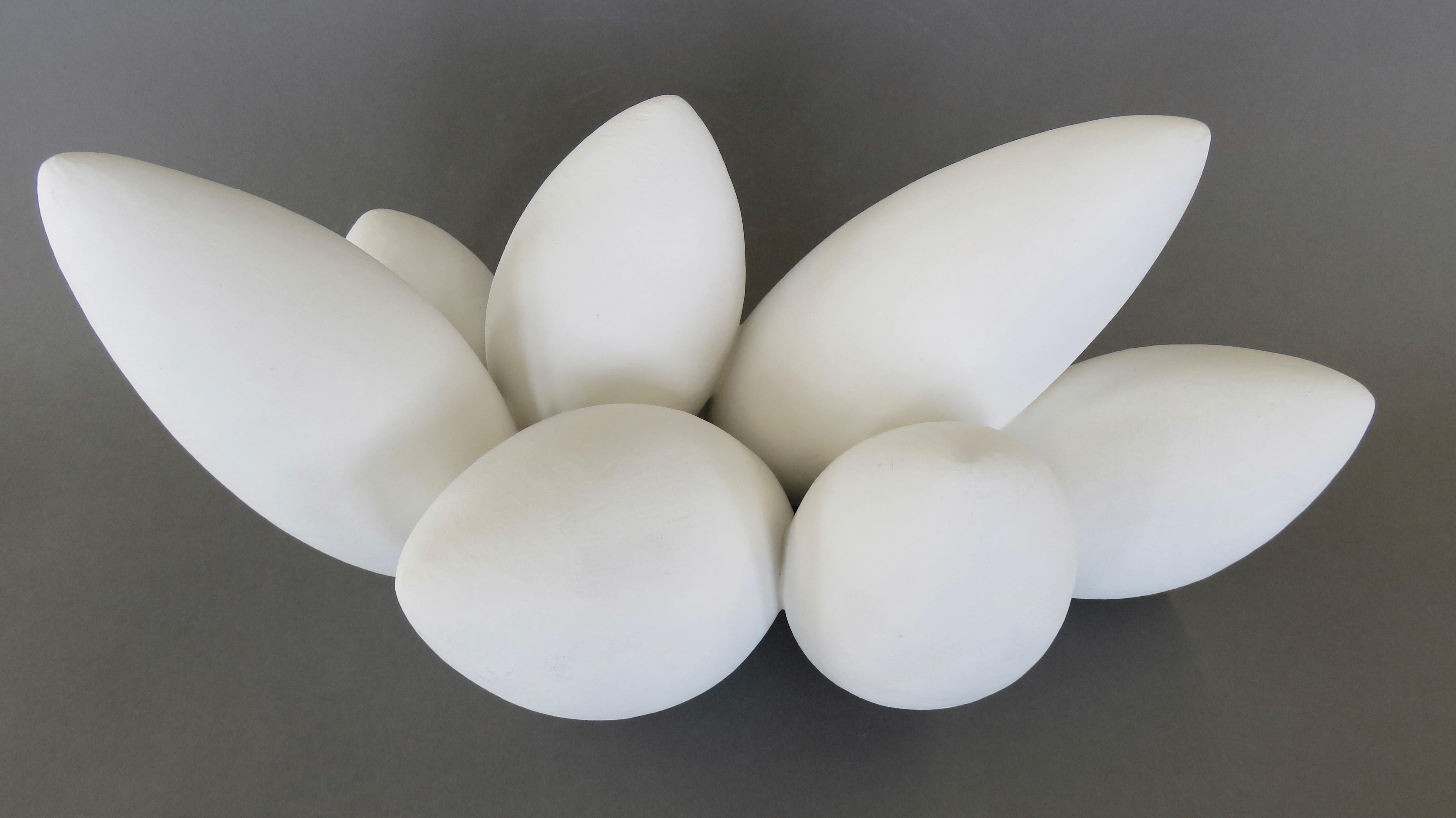 White Ceramic Composite Sculpture 