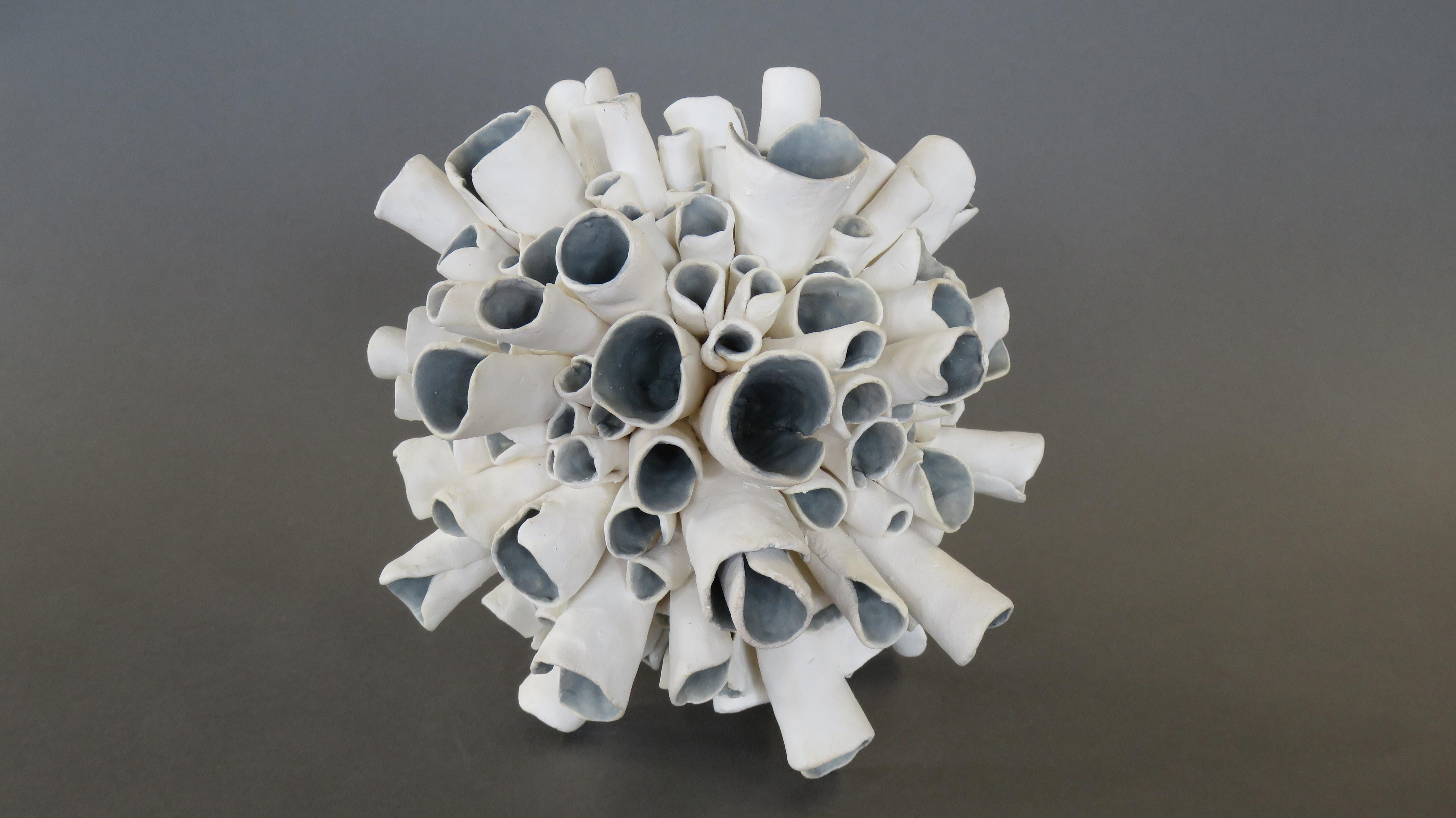 Organic Modern Ceramic Sculpture 
