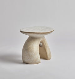 Hand Built Ceramic Side Table by Kerry Hastings, Sculptural Design