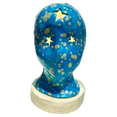 Handgefertigte glasierte Keramik-Nachtlampe
