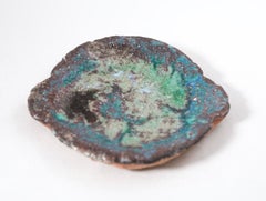 Hand Built Small Plate, from Shigaraki Series