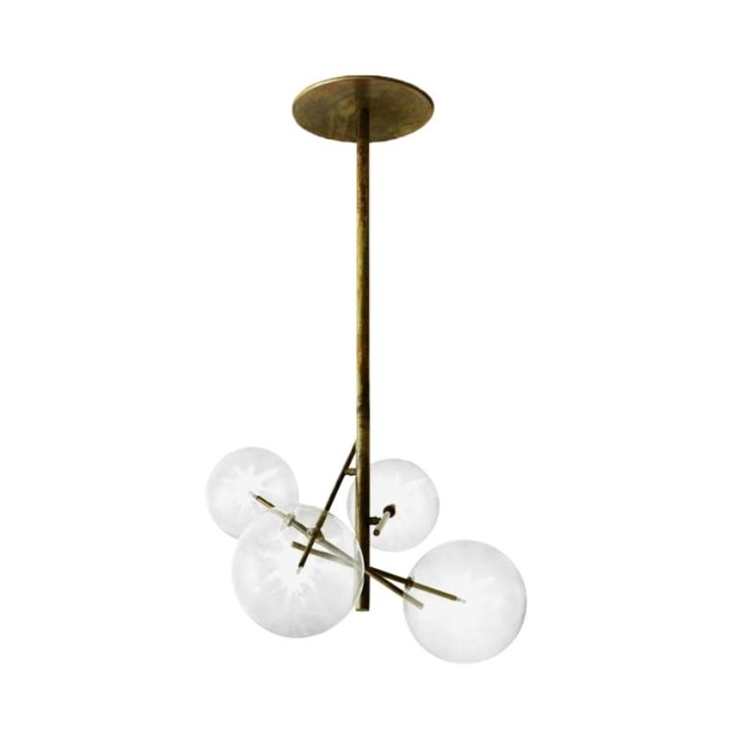 Gallotti and Radice Bolle 6 Sphere Suspension Lamp in Glass and Burnished  Brass For Sale at 1stDibs | gallotti & radice bolle price, gallotti and radice  bolle, bolle lighting