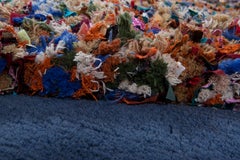 Alfombra Manual, Anudada a Mano en Lana y Tejidos Reciclados, Lorenzo Damiani