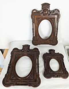 Hand Carved 19th Century European Frames