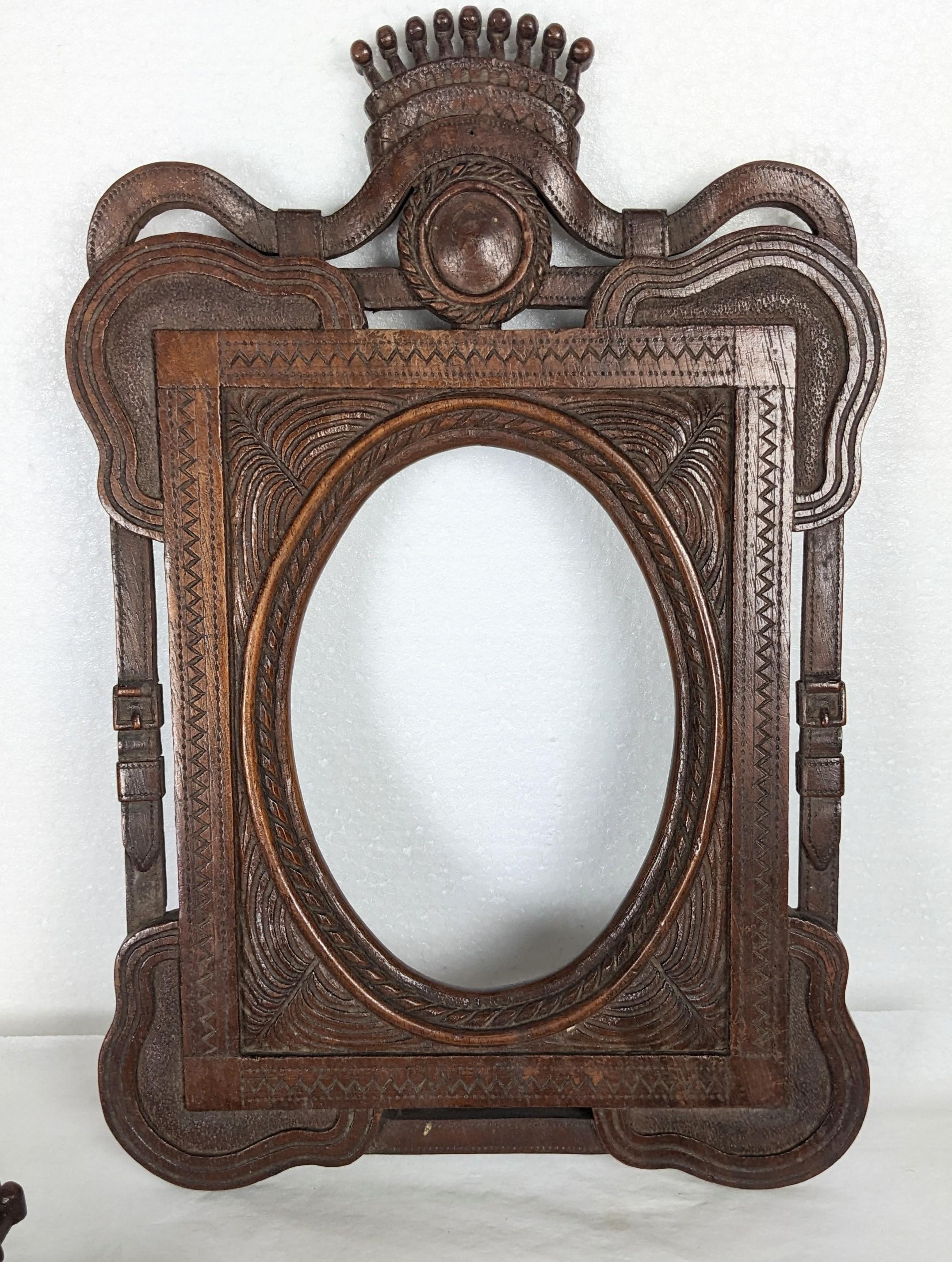 Hand-Carved Hand Carved 19th Century European Frames For Sale