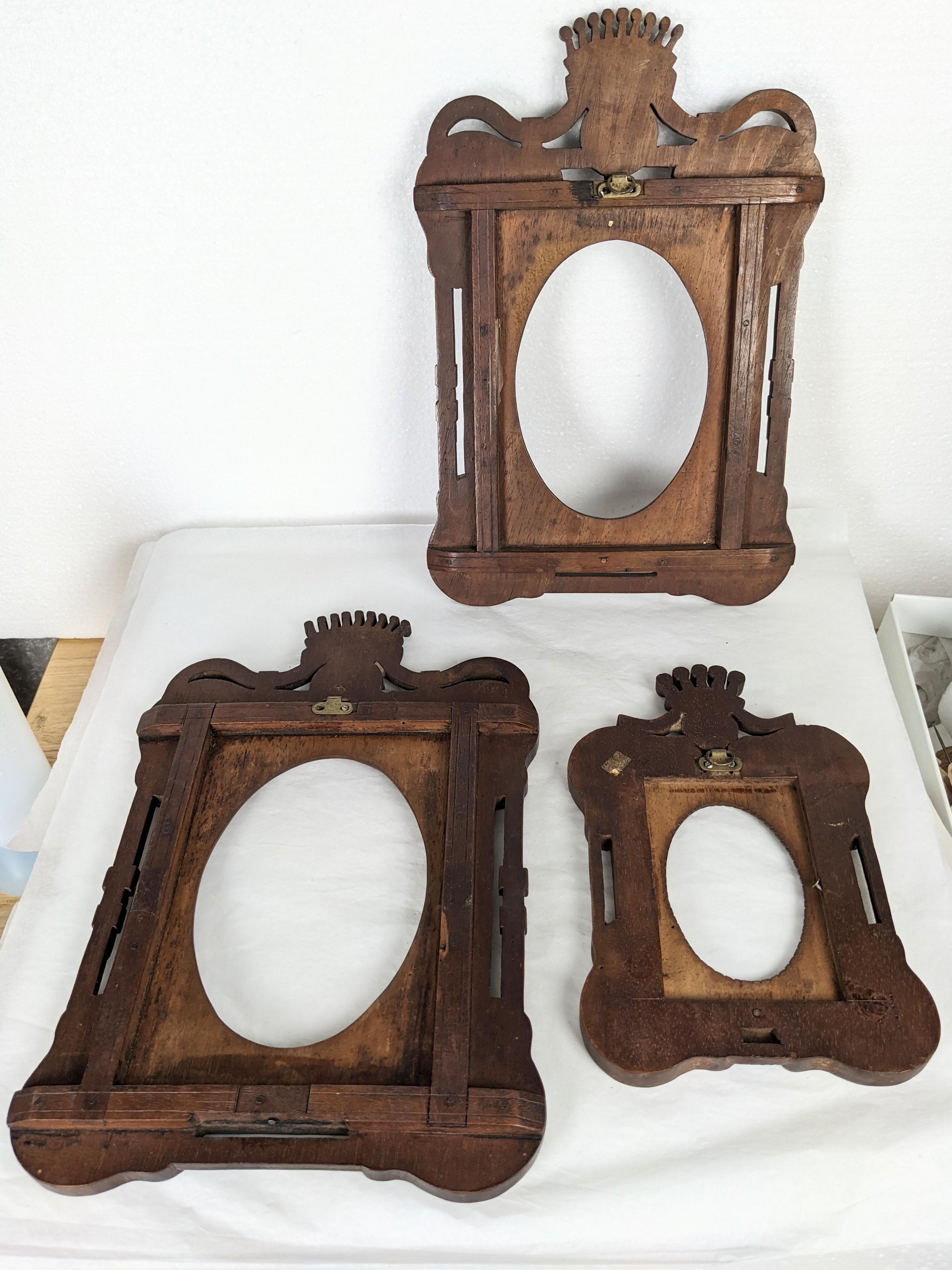 Wood Hand Carved 19th Century European Frames For Sale