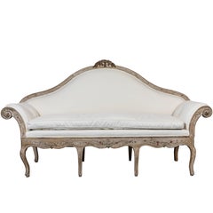 Hand-Carved, 19th Century, Venetian Sofa