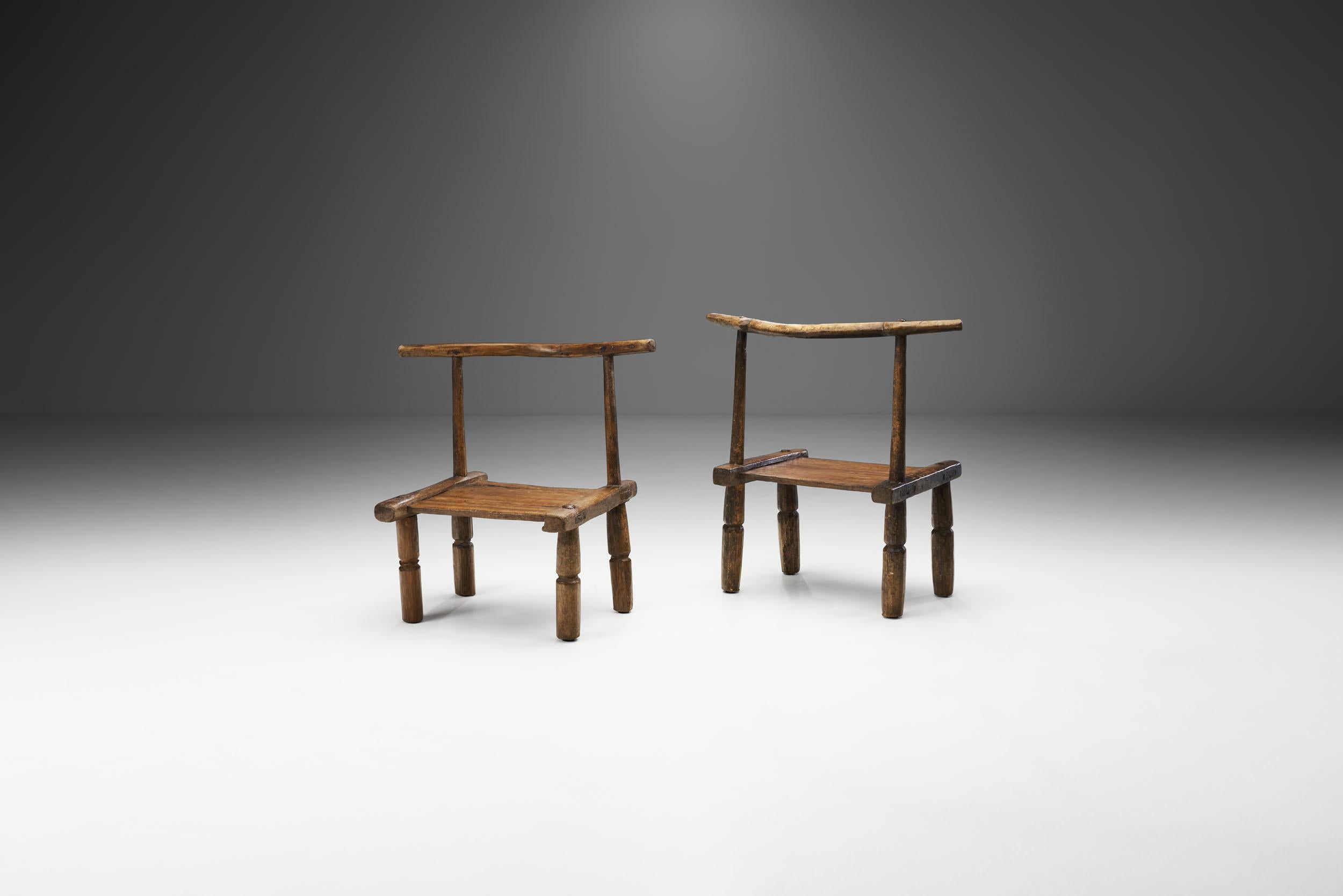 african tribal chair