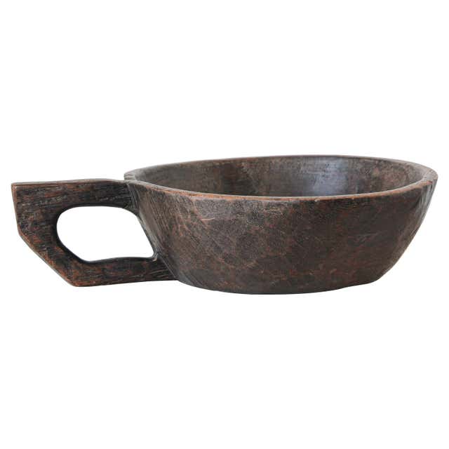 American Studio Craft Hand-Carved Wooden Bowl by Harry Nohr at 1stDibs ...