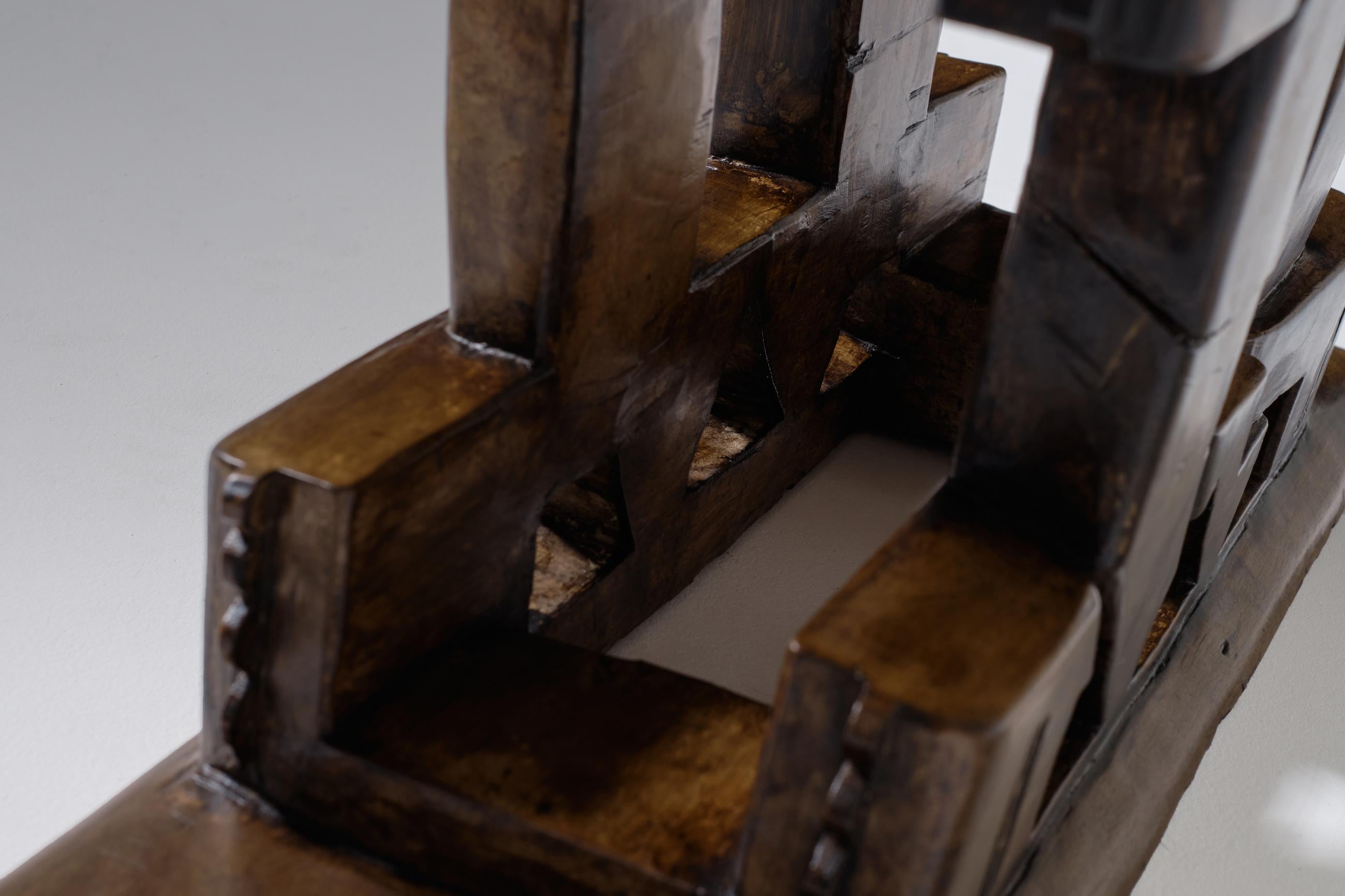 20th Century Hand Carved Akan or Ashanti Stool