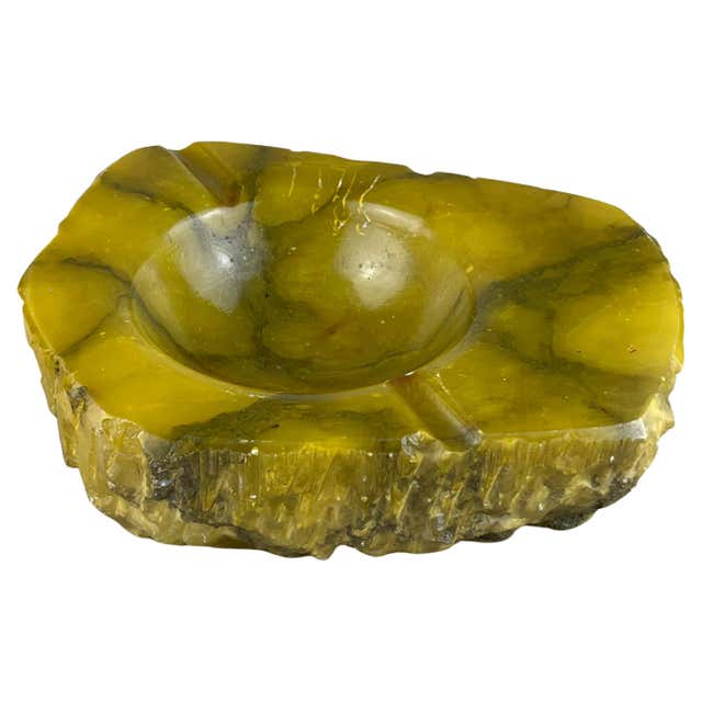 Italian Vintage Alabaster Ashtray Made in Italy at 1stDibs | alabaster