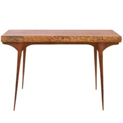 Hand-Carved American Craft Console