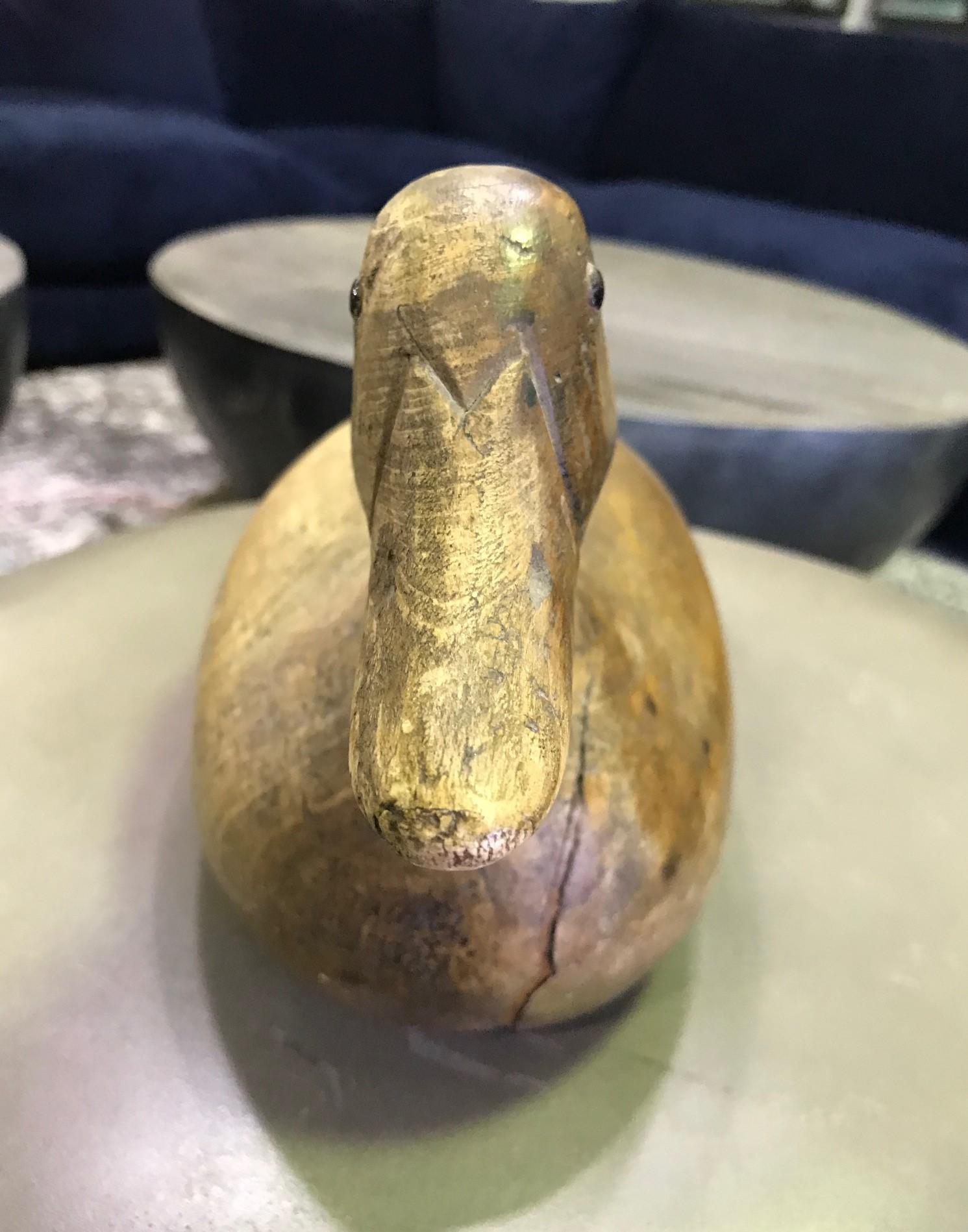 vintage hand carved duck decoys