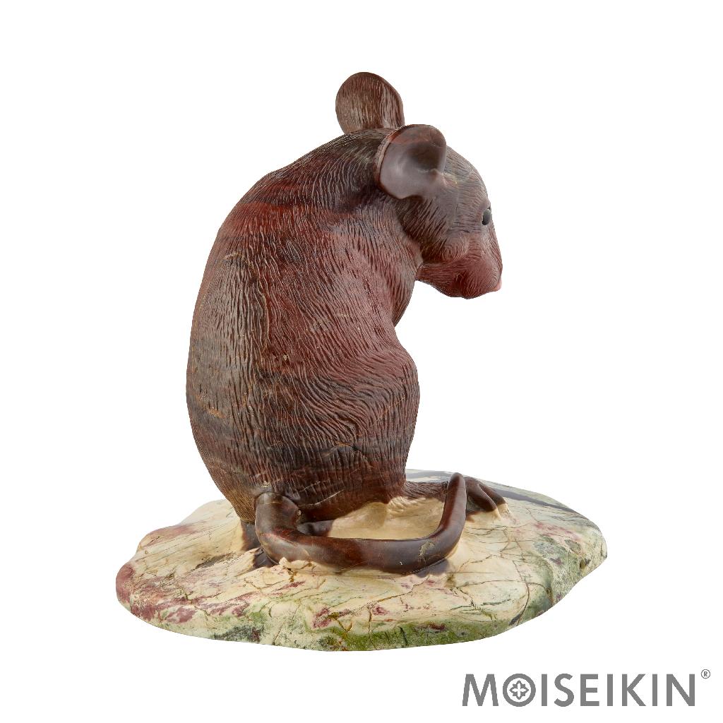 Contemporain Figure d'animal sculptée à la main, talisman du rotin pour la maison en vente