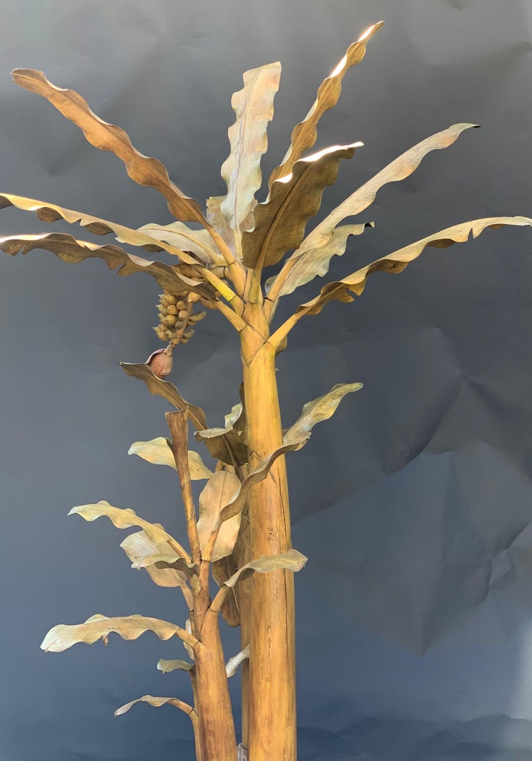 Hand Carved Banana Tree at 1stDibs