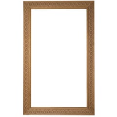 Hand Carved Bleached Mahagony Frame