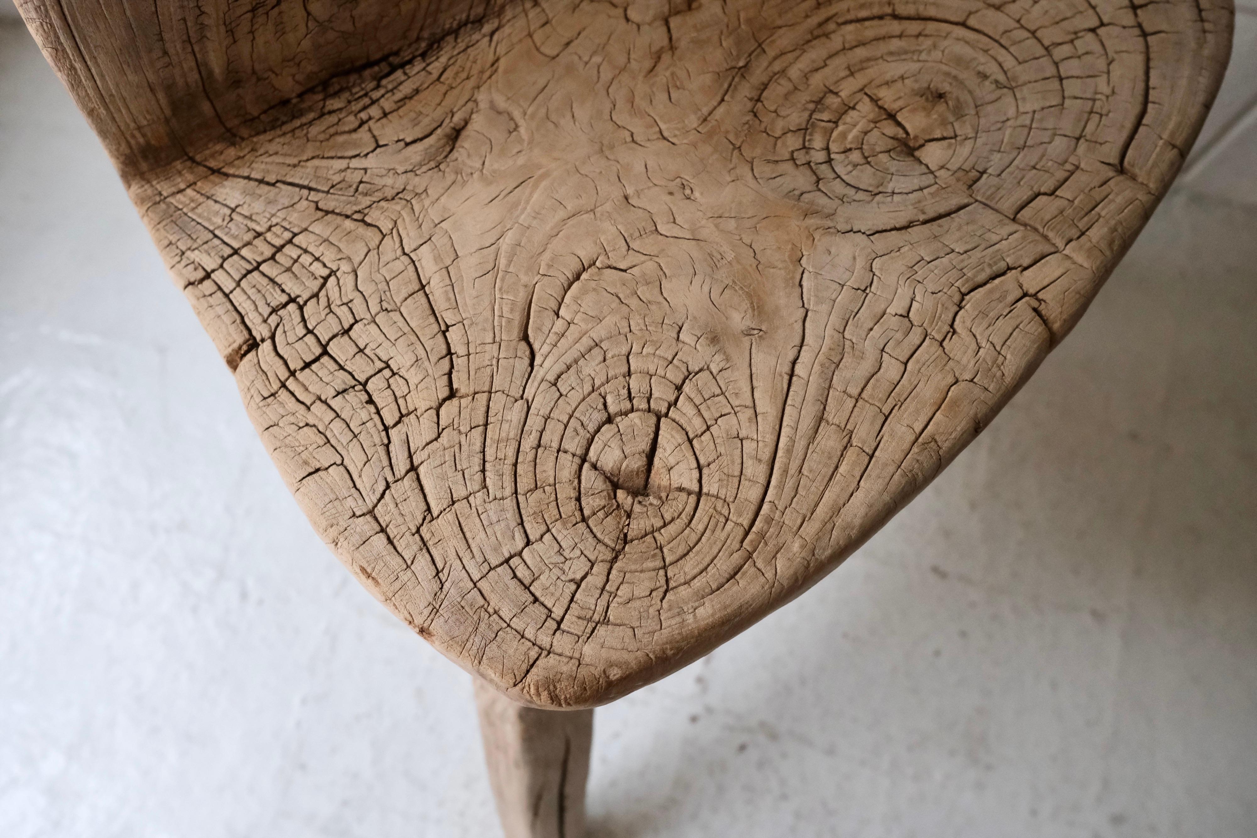 Hand Carved Chair From Yucatan, Mexico 6