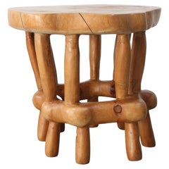 Hand-Carved Centre Table by Maxie Lane