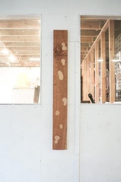 Art mural en cerisier sculpté à la main